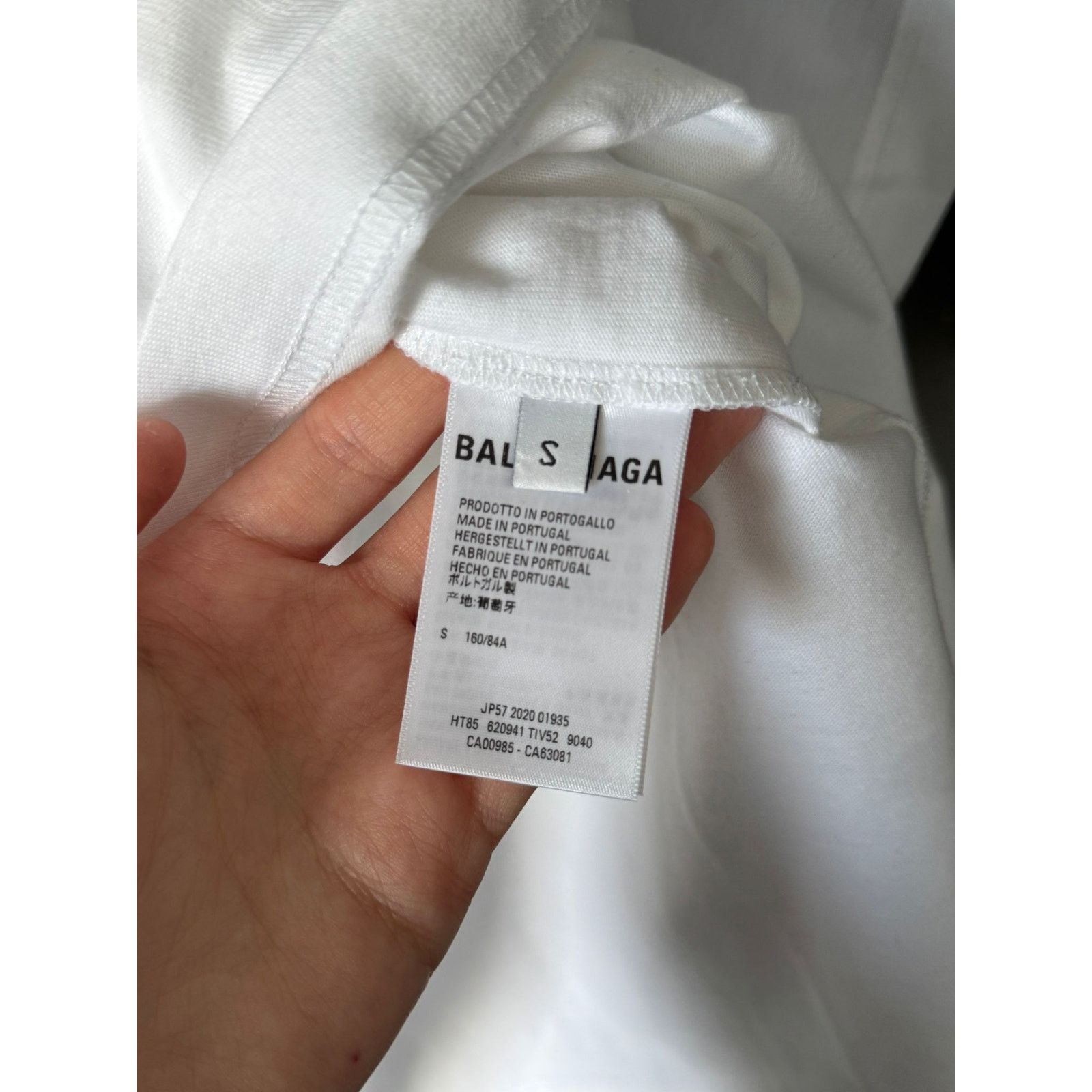 Balenciaga o1alis0126 Men's Political Campaign Large Fit T-Shirt white Size US S / EU 44-46 / 1 - 6 Thumbnail