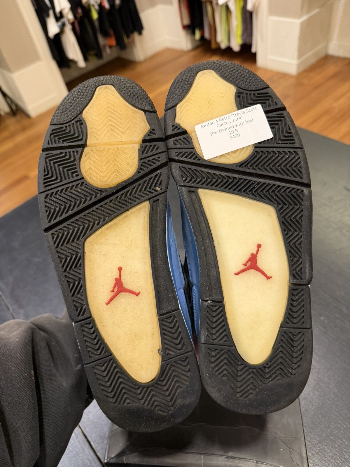 Jordan Brand Jordan 4 Retro ‘Travis Scott’ Size US 10.5 / EU 43-44 - 5 Thumbnail