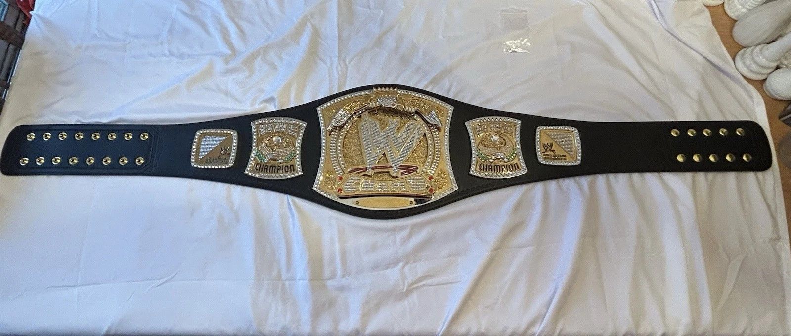 WWE WWE Championship Spinner Replica Title Belt Size ONE SIZE - 6 Thumbnail
