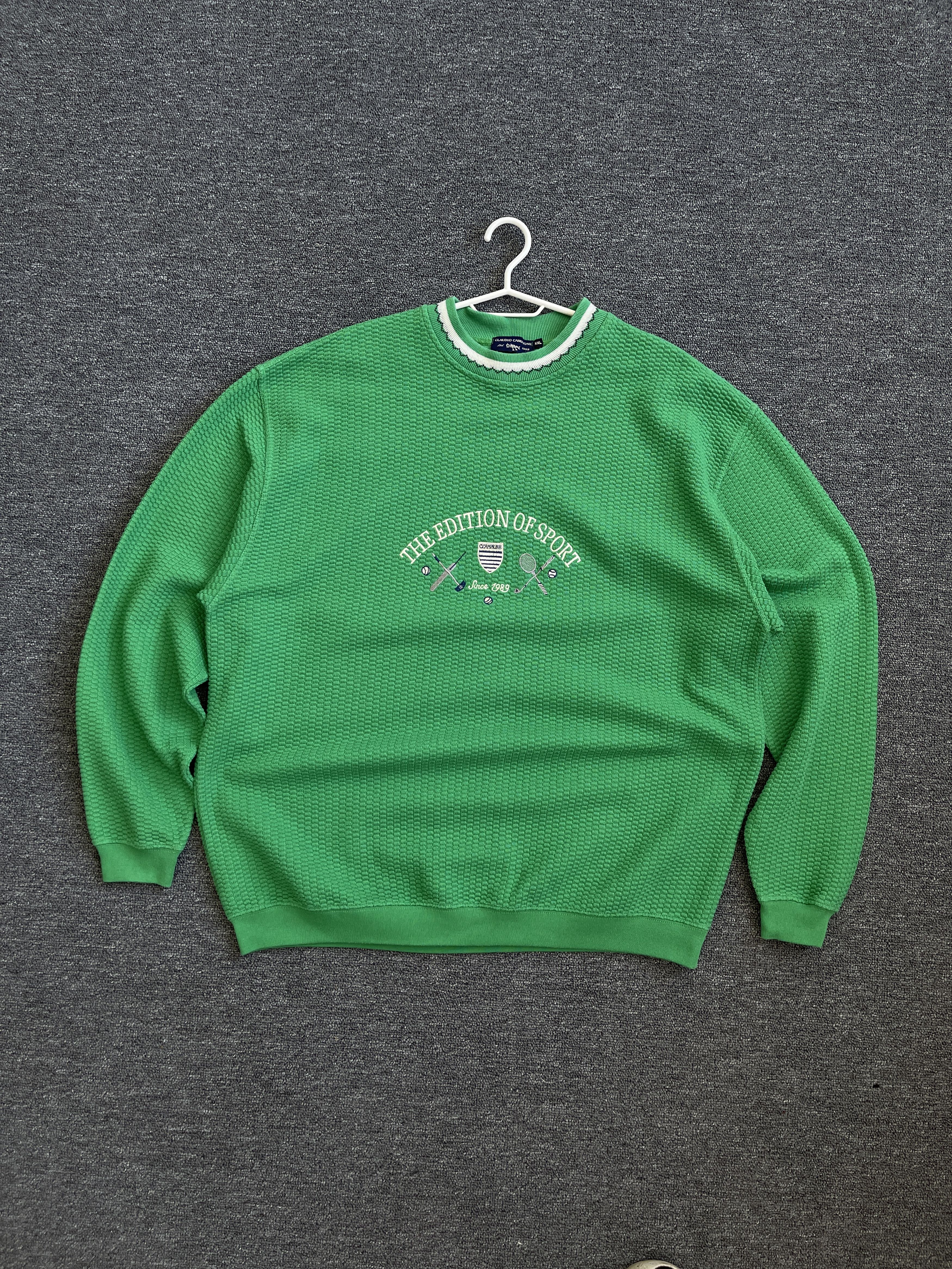 Vintage Vintage Waffle Retro Jumper Size US XXL / EU 58 / 5 - 1 Thumbnail