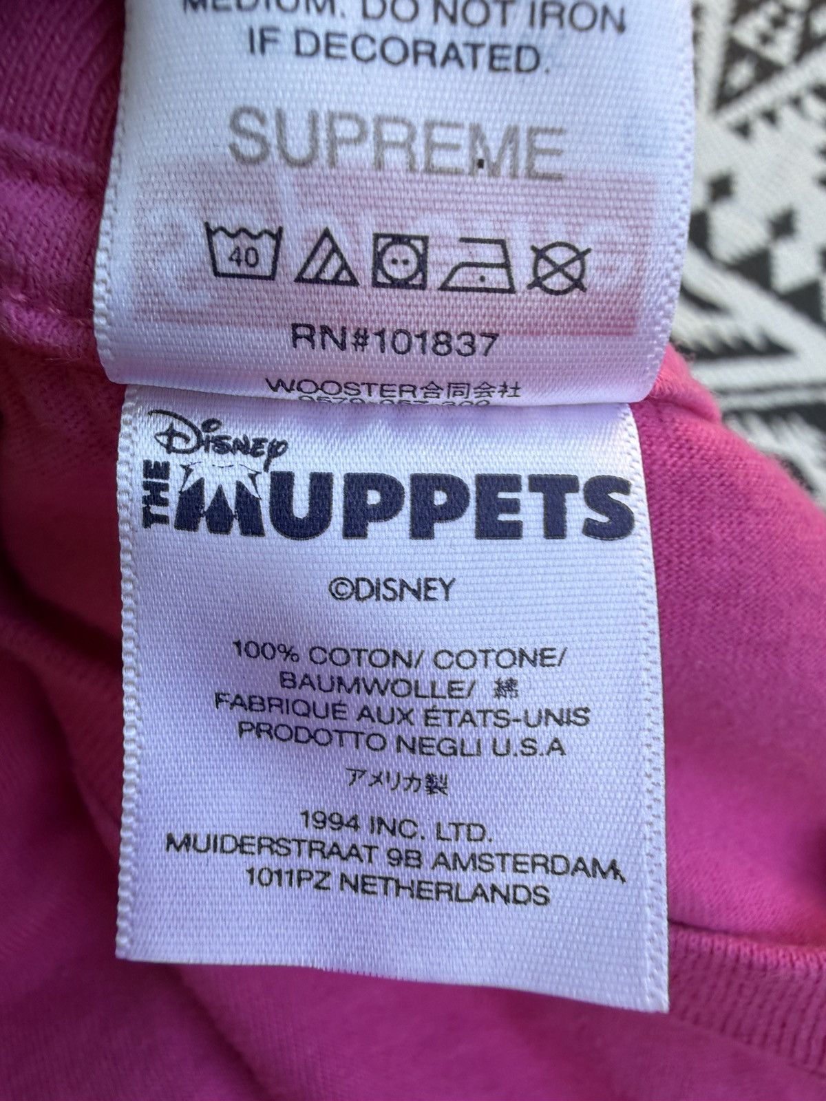 Supreme Supreme Miss Piggy Tee Size US XL / EU 56 / 4 - 4 Thumbnail
