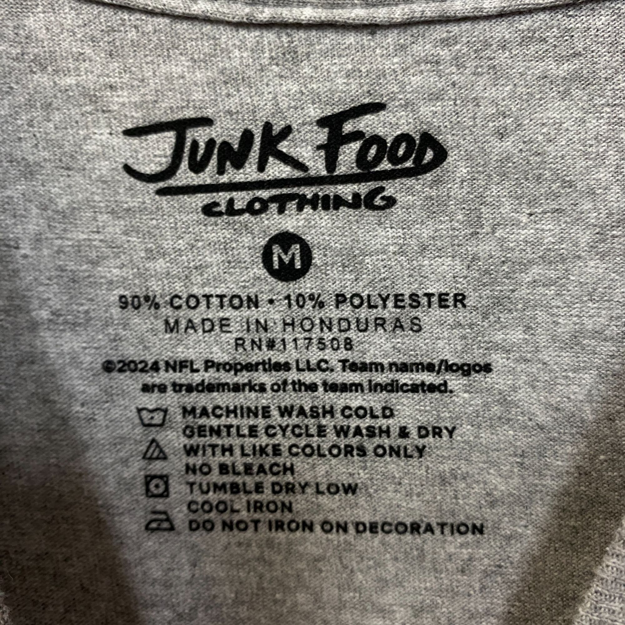 Junk Food NFL Junk Food Philadelphia Eagles Gray Tshirt size Medium Size US M / EU 48-50 / 2 - 4 Thumbnail