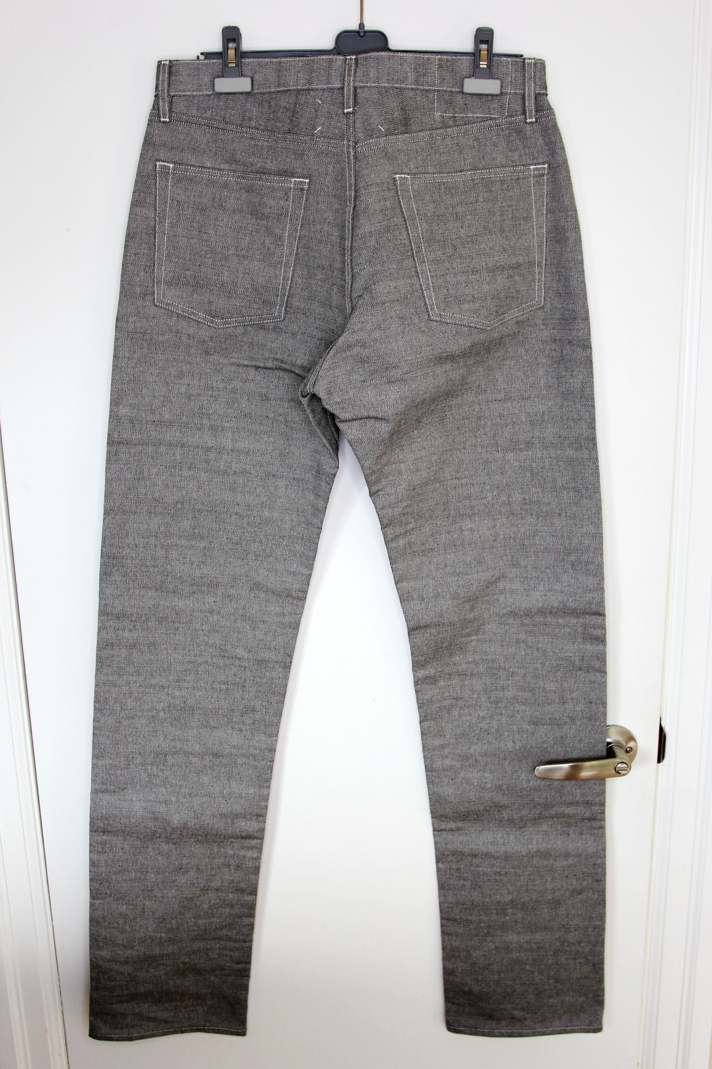 Maison Margiela BNWT SS24 MAISON MARGIELA MELANGE FIVE POCKET PANTS 32 Size US 32 / EU 48 - 3 Thumbnail