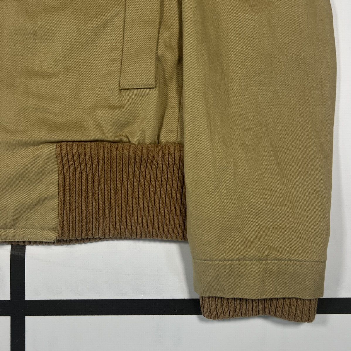 Bless |[ BLESS Nº42 Beige Cotton “Hoodjacket” Bomber ]| Size US S / EU 44-46 / 1 - 6 Thumbnail
