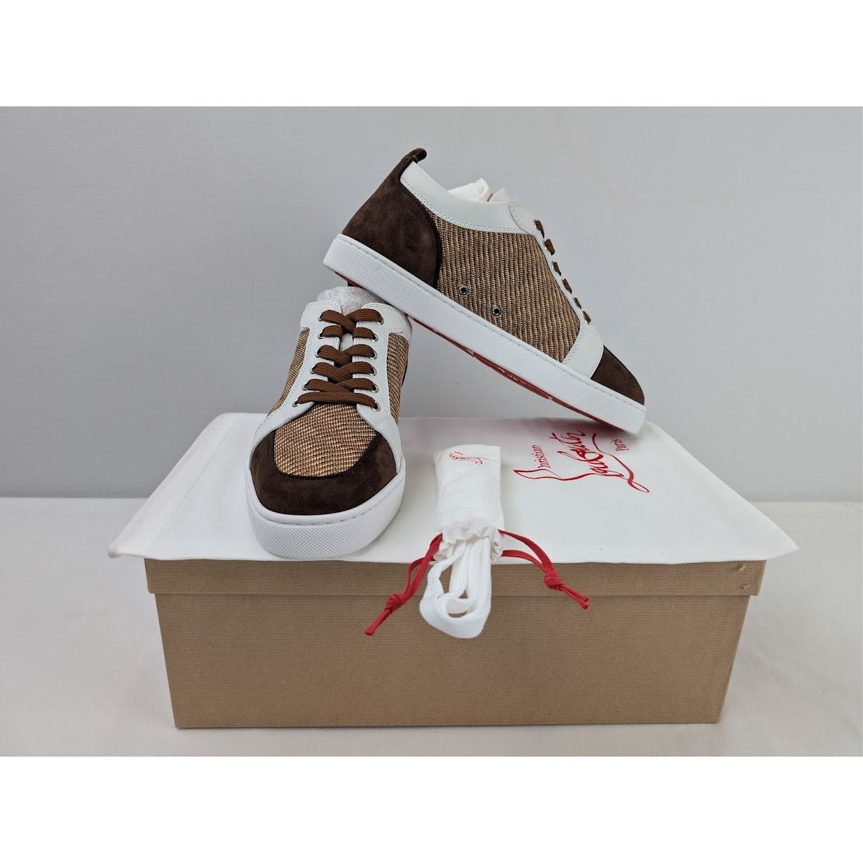 Christian Louboutin o1rshd1 Rantulow Orlato Flat Sneakers in Multicolor Size US 10 / EU 43 - 21 Thumbnail