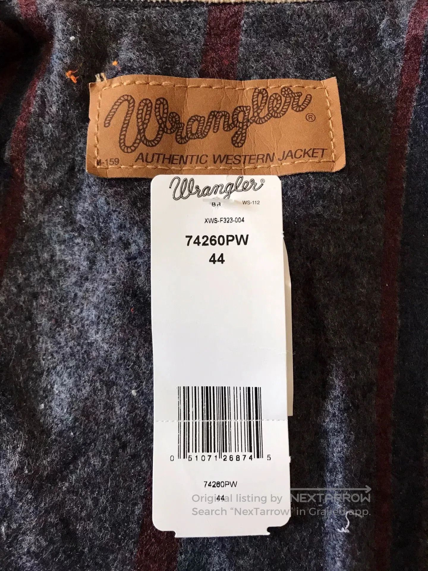 Wrangler Wrangler 74260PW Denim Jacket. Size US S / EU 44-46 / 1 - 8 Thumbnail