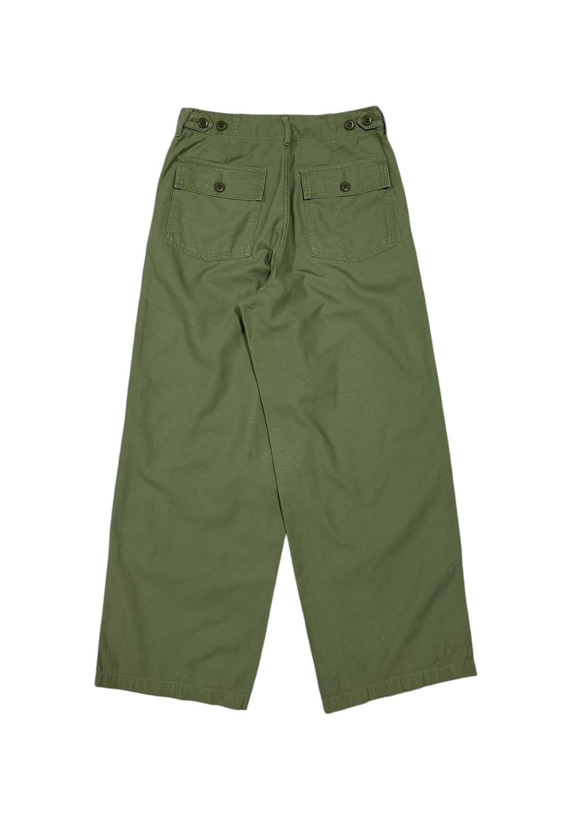 Japanese Brand Coen Co.Ltd Japan Fatigue Olive Green Pant Size US 30 / EU 46 - 3 Thumbnail