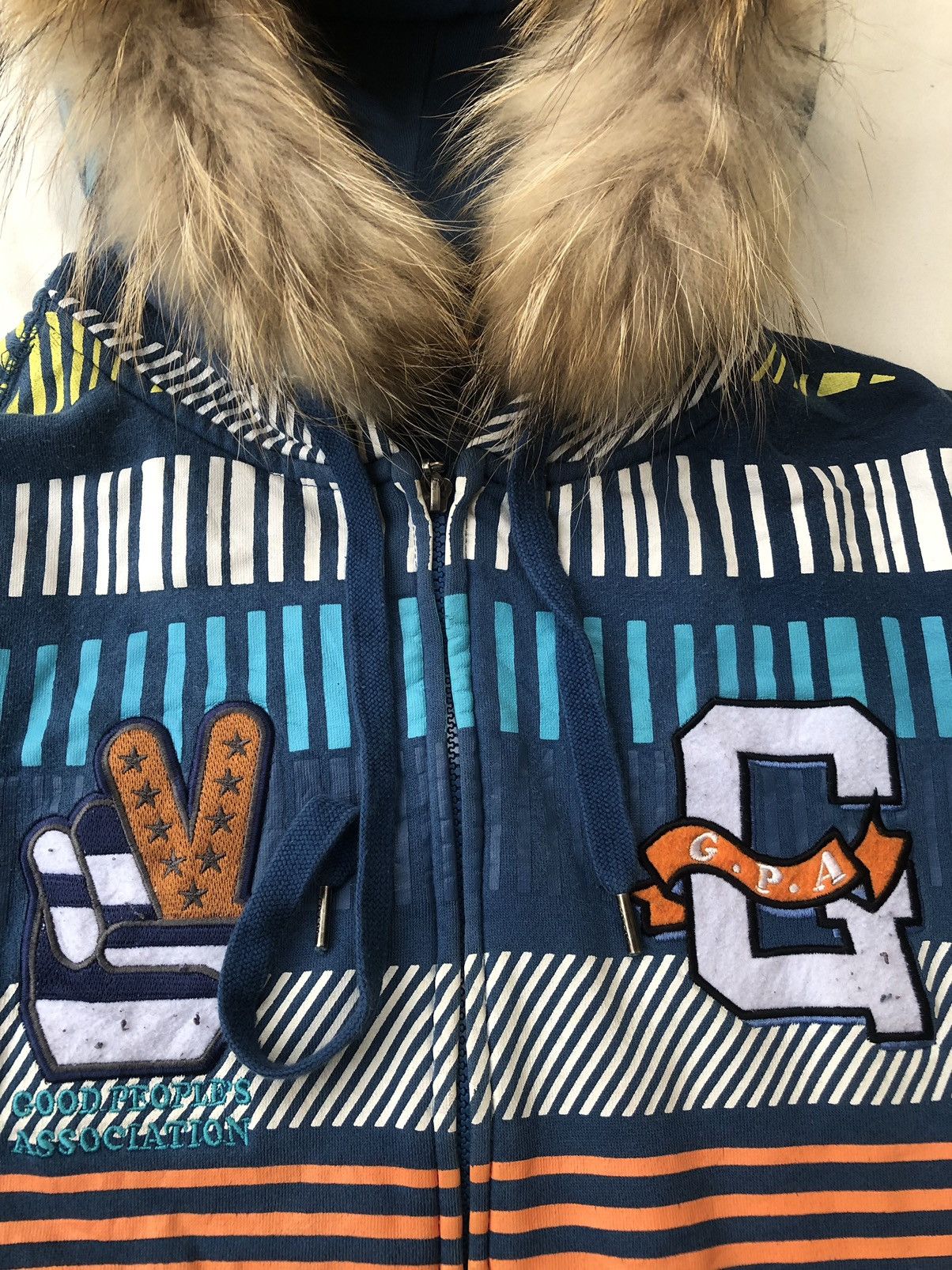 If Six Was Nine Japanese GPA Patchwork Zipp Fur Hoodie Ifsixwasnine Style Size US L / EU 52-54 / 3 - 8 Thumbnail