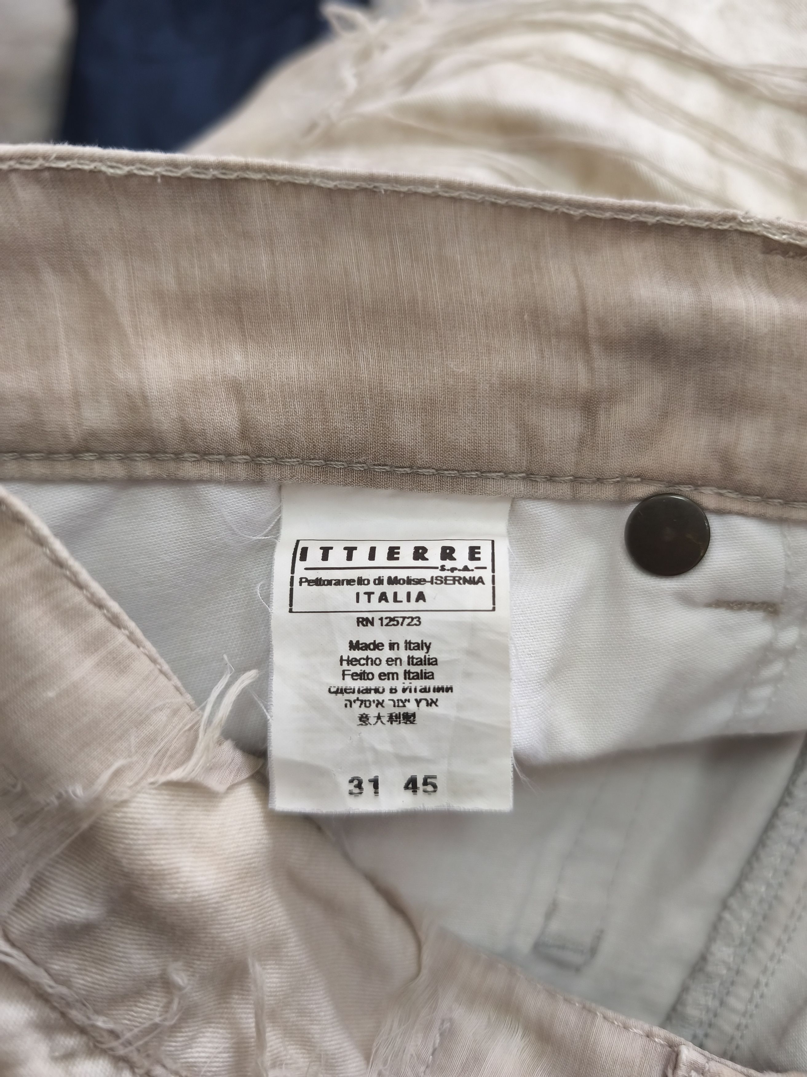 Just Cavalli JUST CAVALLI DISTRESSED DOUBLE LAYER DIE DYE JEANS 2000S Size US 31 - 10 Thumbnail