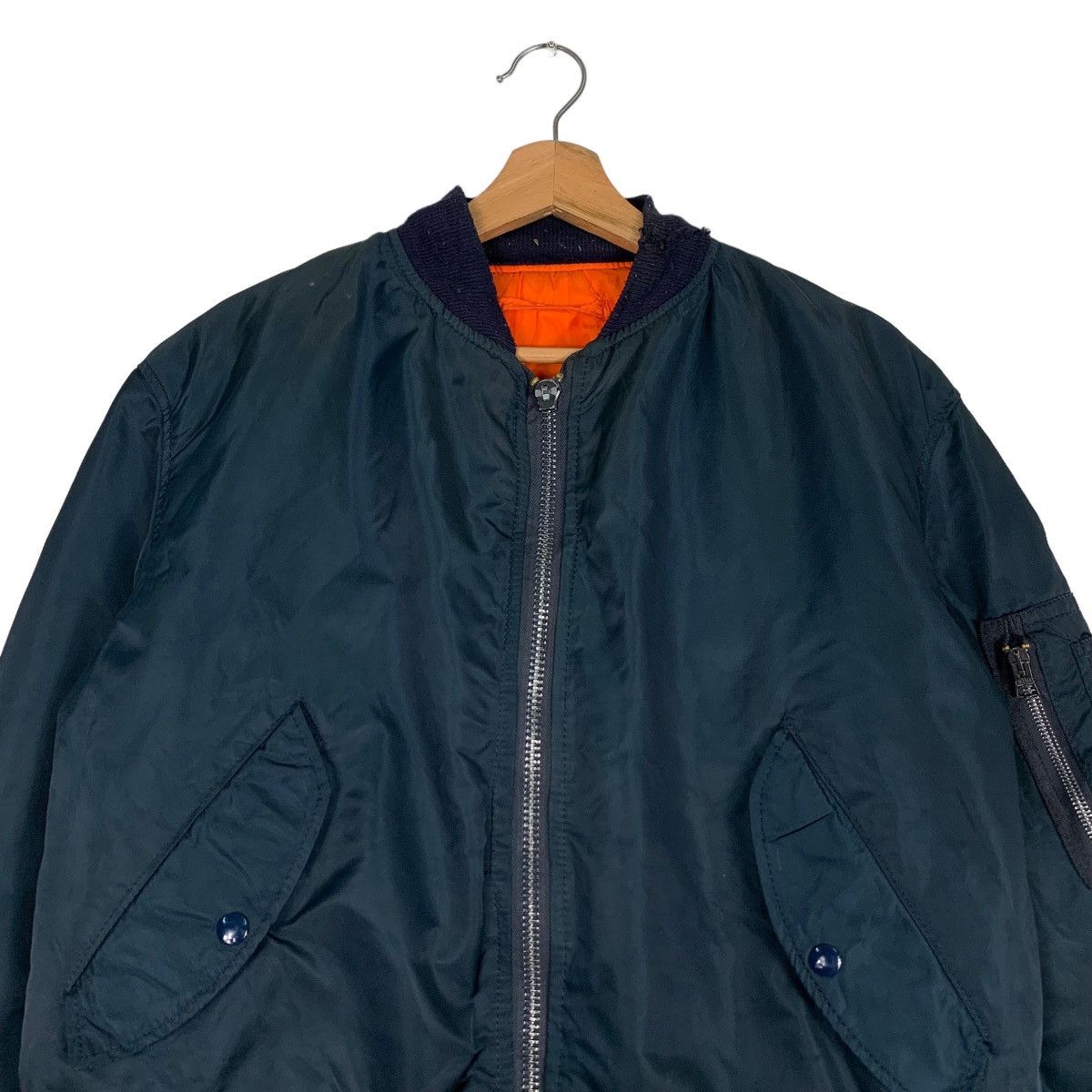 Alpha Industries Alpha Industries Ma 1 Flight Bomber Jacket #0587-C27 Size US M / EU 48-50 / 2 - 2 Thumbnail
