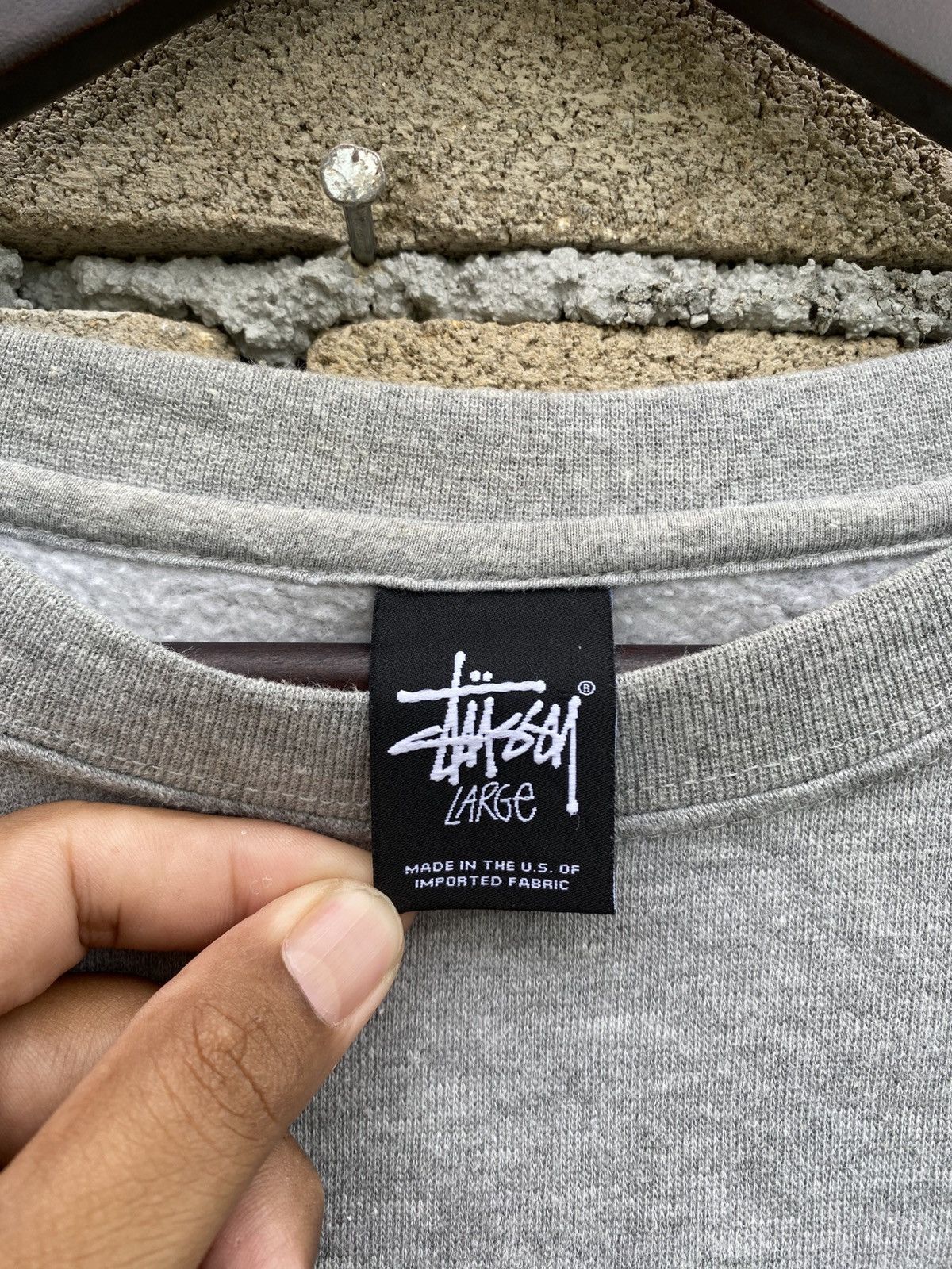 Stussy Vintage Stussy Crown Sweatshirt Size US L / EU 52-54 / 3 - 6 Thumbnail