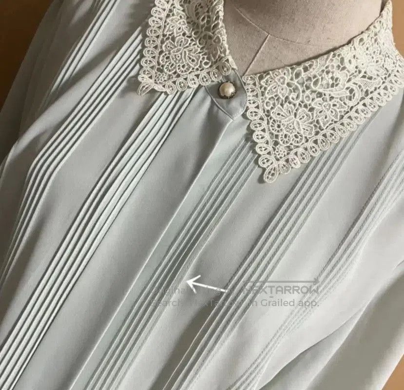 Burberry Burberry Blue Long Sleeve Women's Shirt. Size XL / US 12-14 / IT 48-50 - 4 Thumbnail