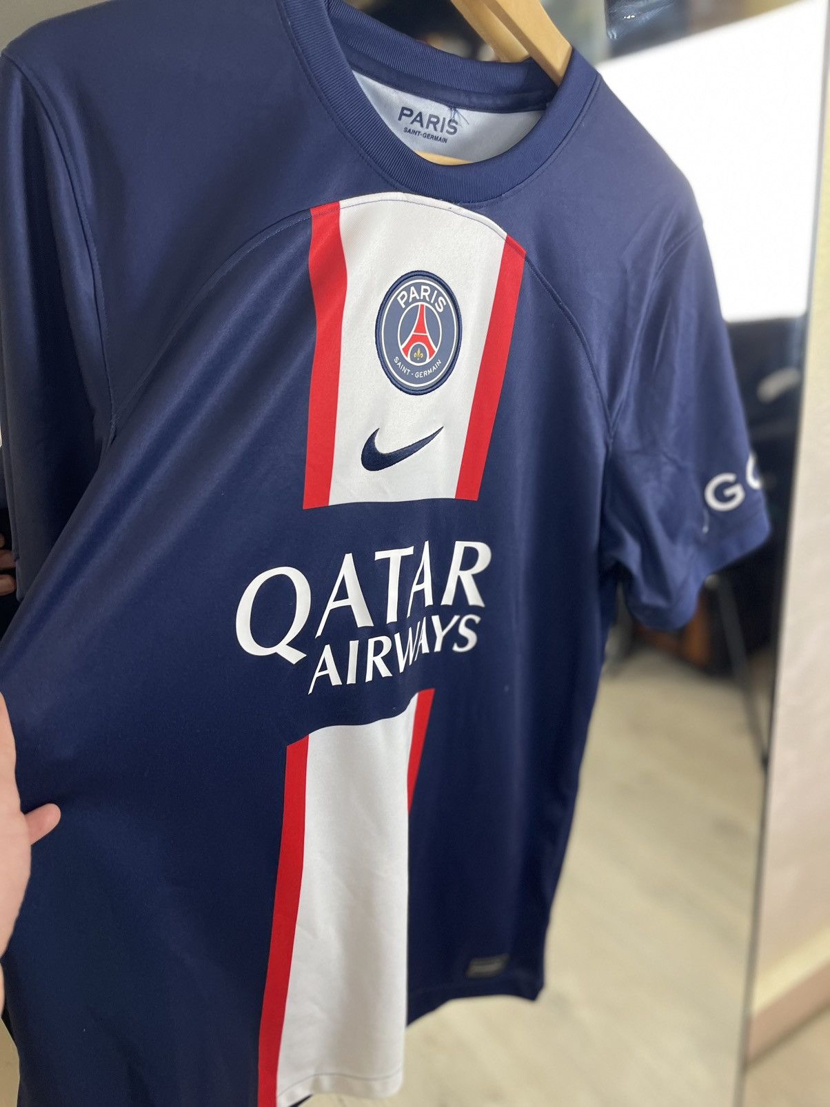 Nike Nike PSG Home 22/23 Neymar Jr #10 Dri-FIT Stadium Jersey Size US L / EU 52-54 / 3 - 8 Thumbnail