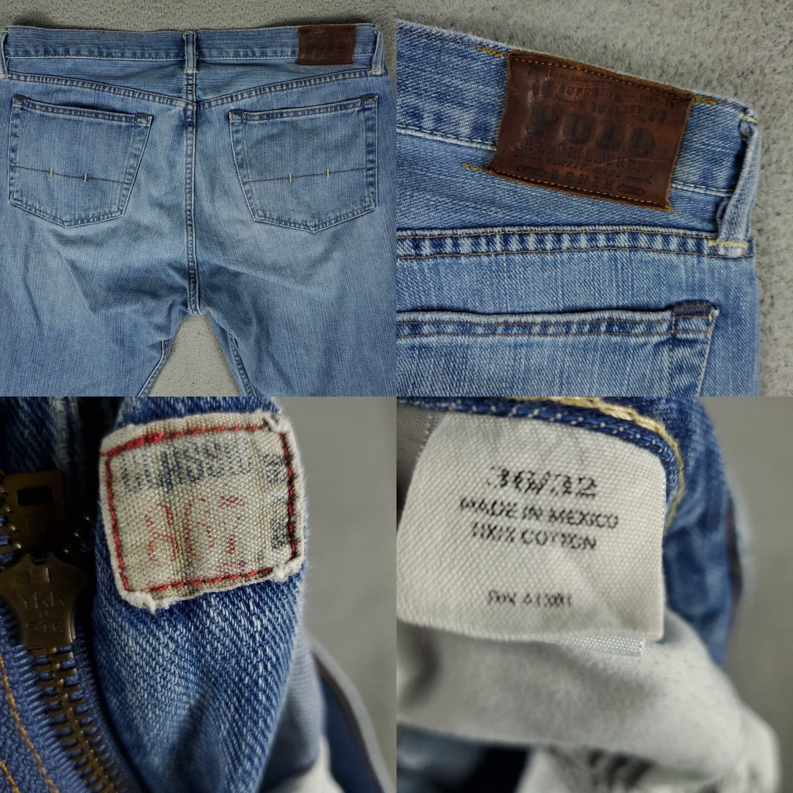 Ralph Lauren Ralph Lauren Jeans Mens 36x32 Blue 867 Classic Relaxed Straight Leg Denim Pants Size US 36 / EU 52 - 8 Thumbnail