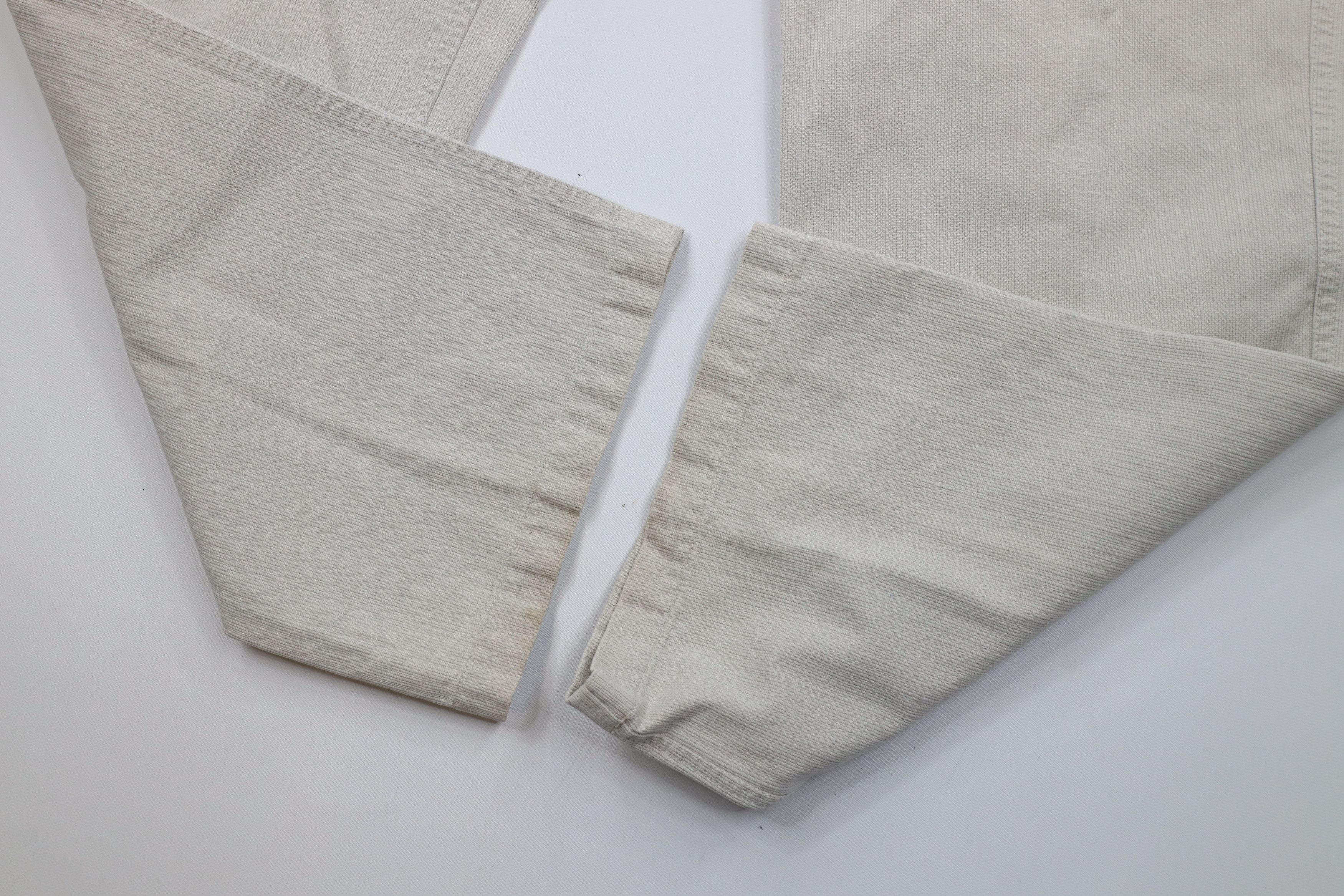 Gap × Vintage Vintage Gap Loose Fit Wide Leg Striped Chino Pants Beige Size US 32 / EU 48 - 5 Thumbnail