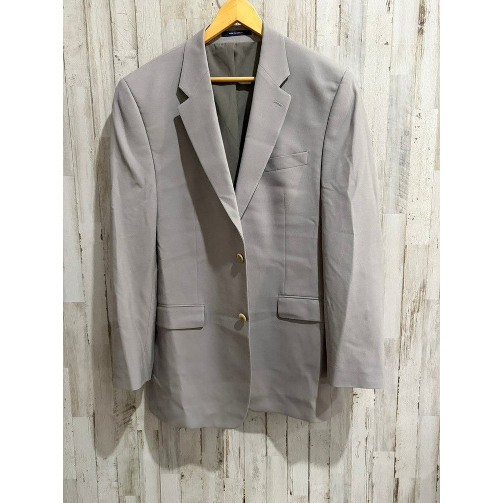 Ralph Lauren Ralph Lauren Men's Gray Wool Blend Blazer Jacket Size 42L Size US XL / EU 56 / 4 - 2 Thumbnail