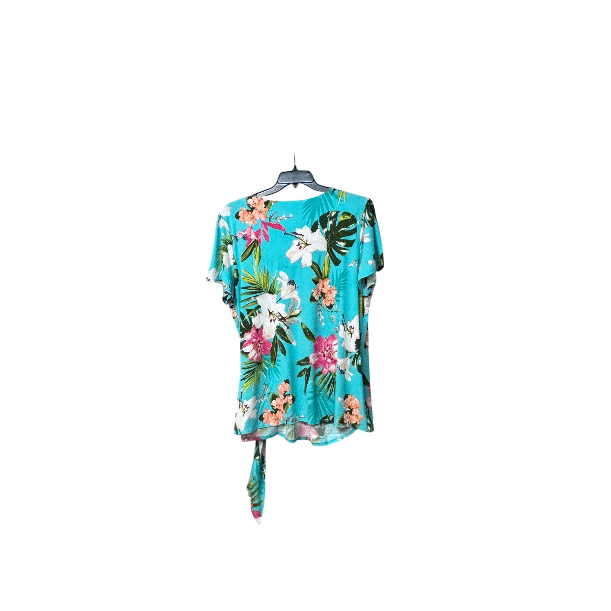 JM Collection JM Collection Women’s Plus Size Printed Faux-wrap Tunic, 3X Size ONE SIZE - 10 Thumbnail
