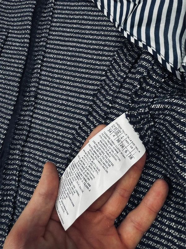 Max Mara Max Mara blue and white striped jacket 36 S Size S / US 4 / IT 40 - 5 Thumbnail