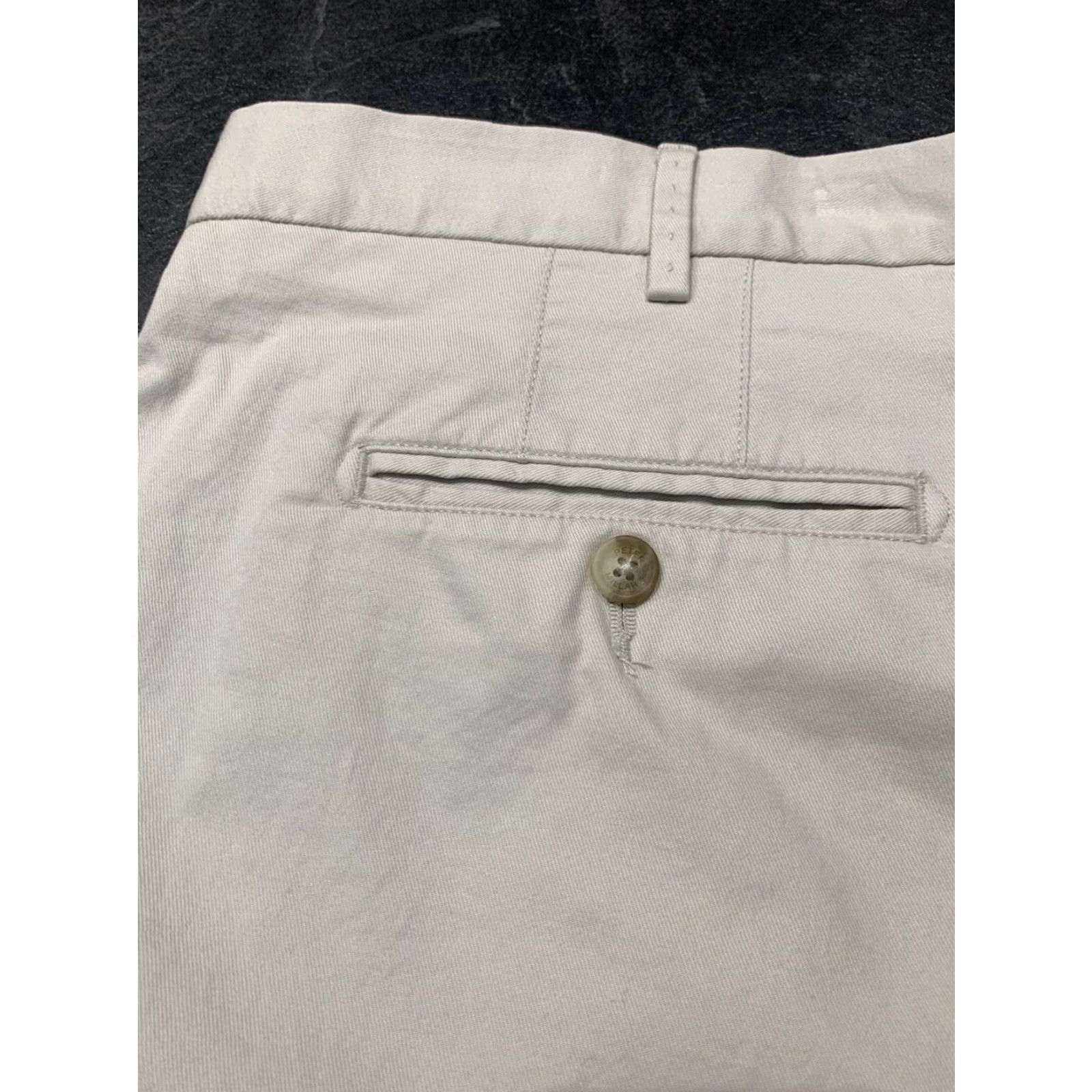 Peter Millar Peter Millar Golf Shorts Mens 44 Slim Fit Beige Chino Cotton Size US 44 / EU 60 - 4 Thumbnail