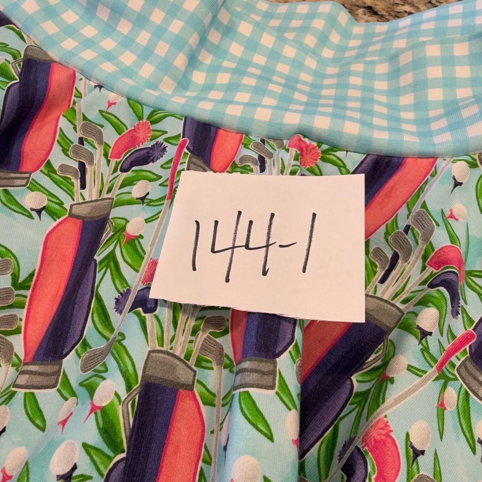 Other Sweet Petunia Clothing golf club print mini skirt SZ SM Size 28" / US 6 / IT 42 - 9 Thumbnail