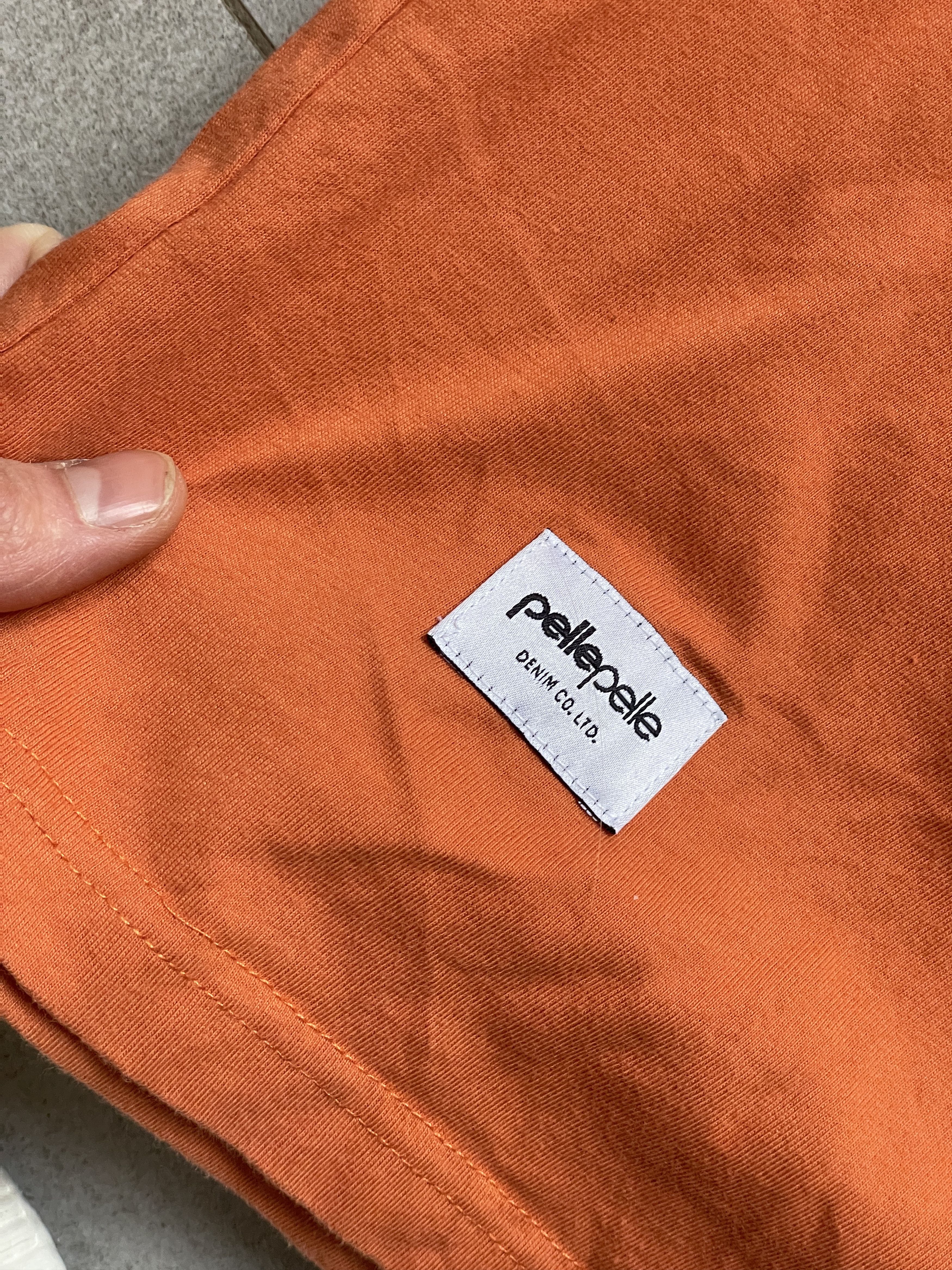 Pelle Pelle Y2K PELLE PELLE ORANGE RAP HIP HOP BAGGY TEE Size US L / EU 52-54 / 3 - 4 Thumbnail