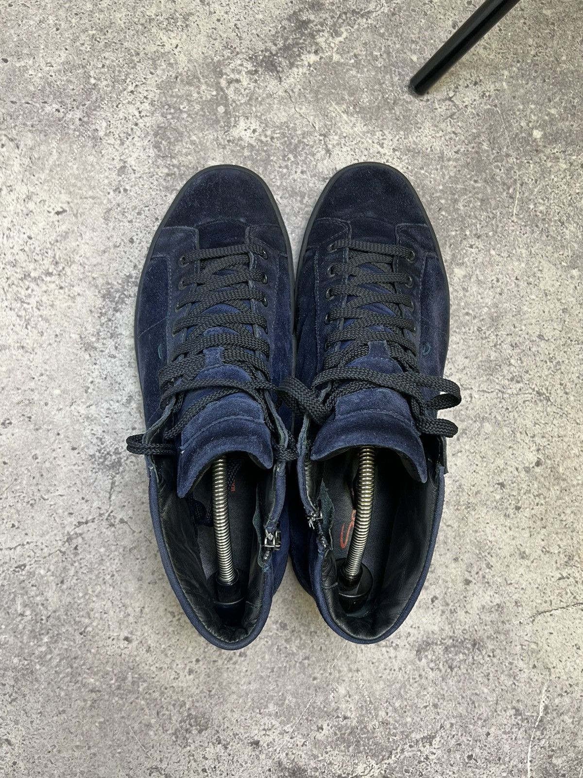 Santoni Santoni High-Top Sneakers Size US 12 / EU 45 - 2 Thumbnail