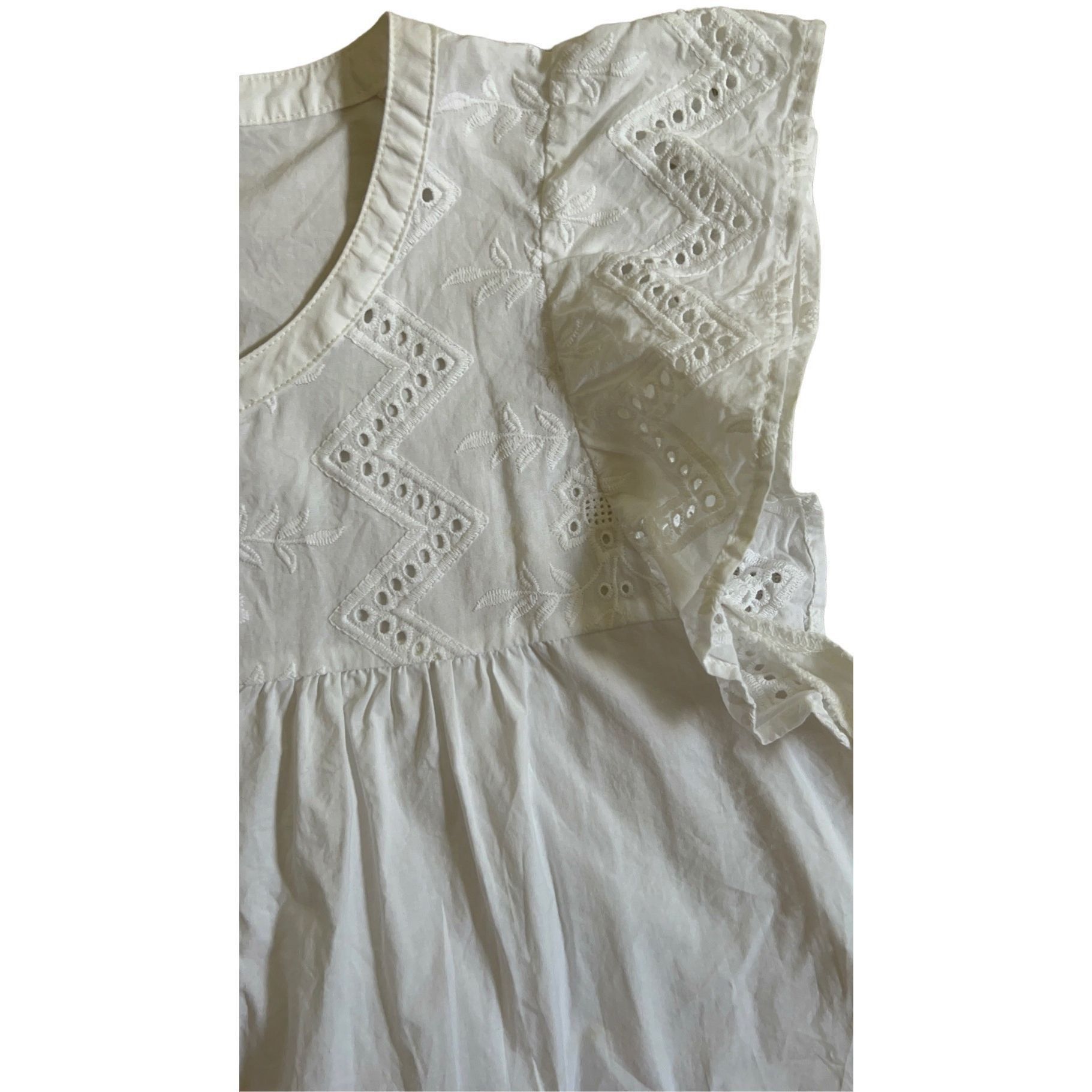 Ann Taylor LOFT Anne Taylor white blouse size M Size M / US 6-8 / IT 42-44 - 8 Thumbnail