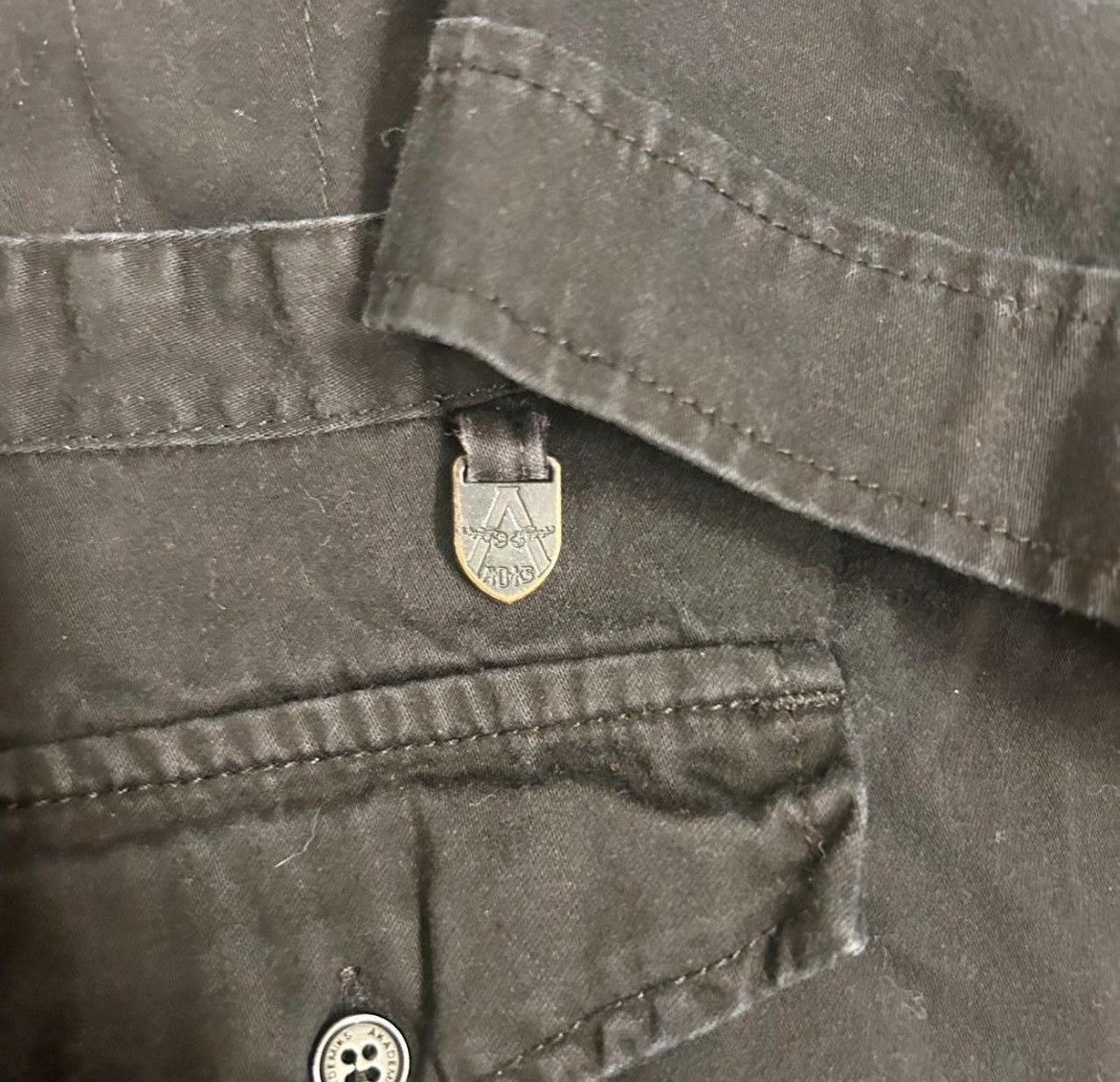 Other AKDMKS Black Button up shirt with a unique design Size US XXL / EU 58 / 5 - 4 Thumbnail