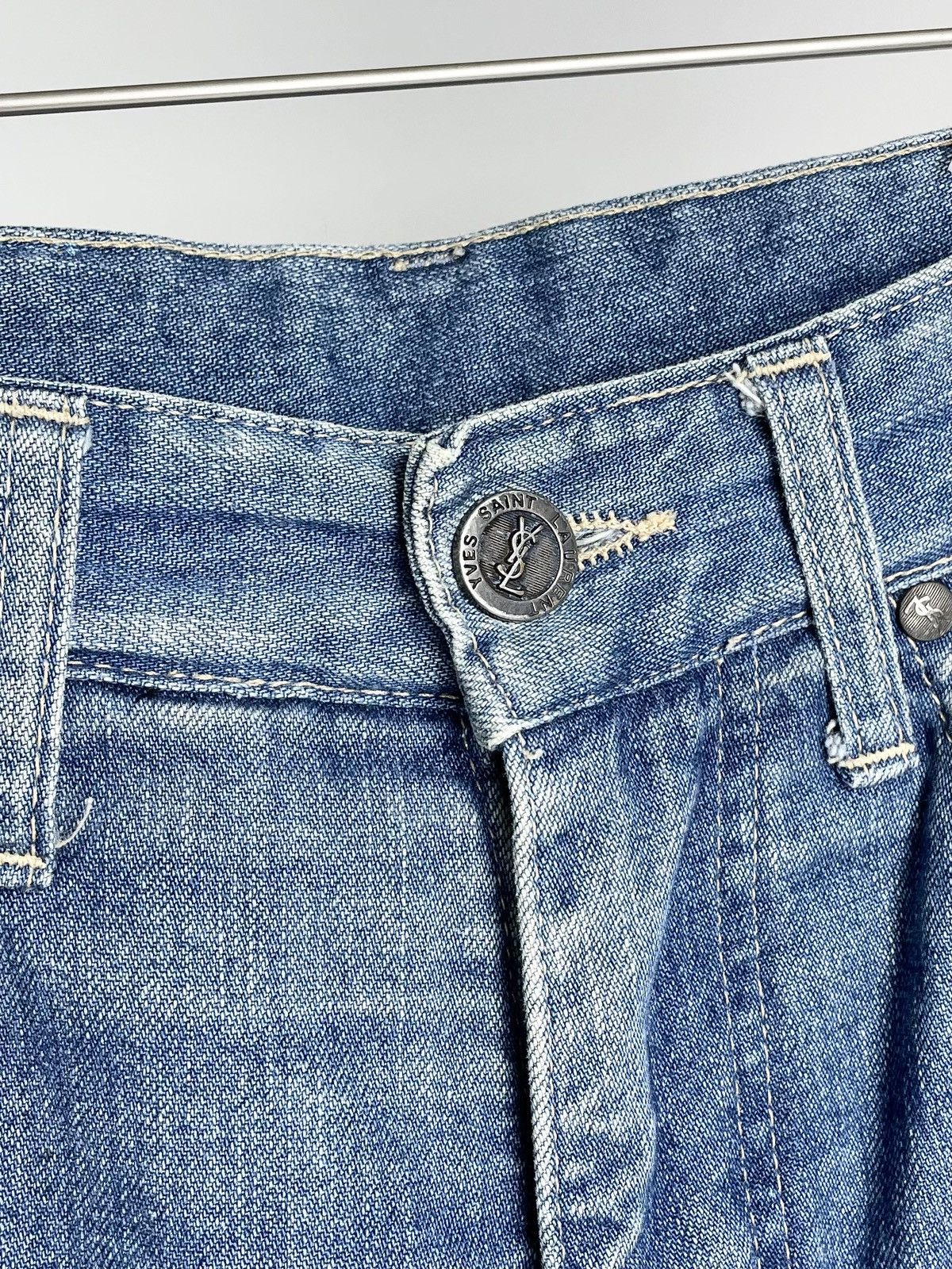 Saint Laurent Paris Yves Saint Laurent ( Size 31 ) Vintage Paris Denim Jeans Size US 31 - 11 Thumbnail