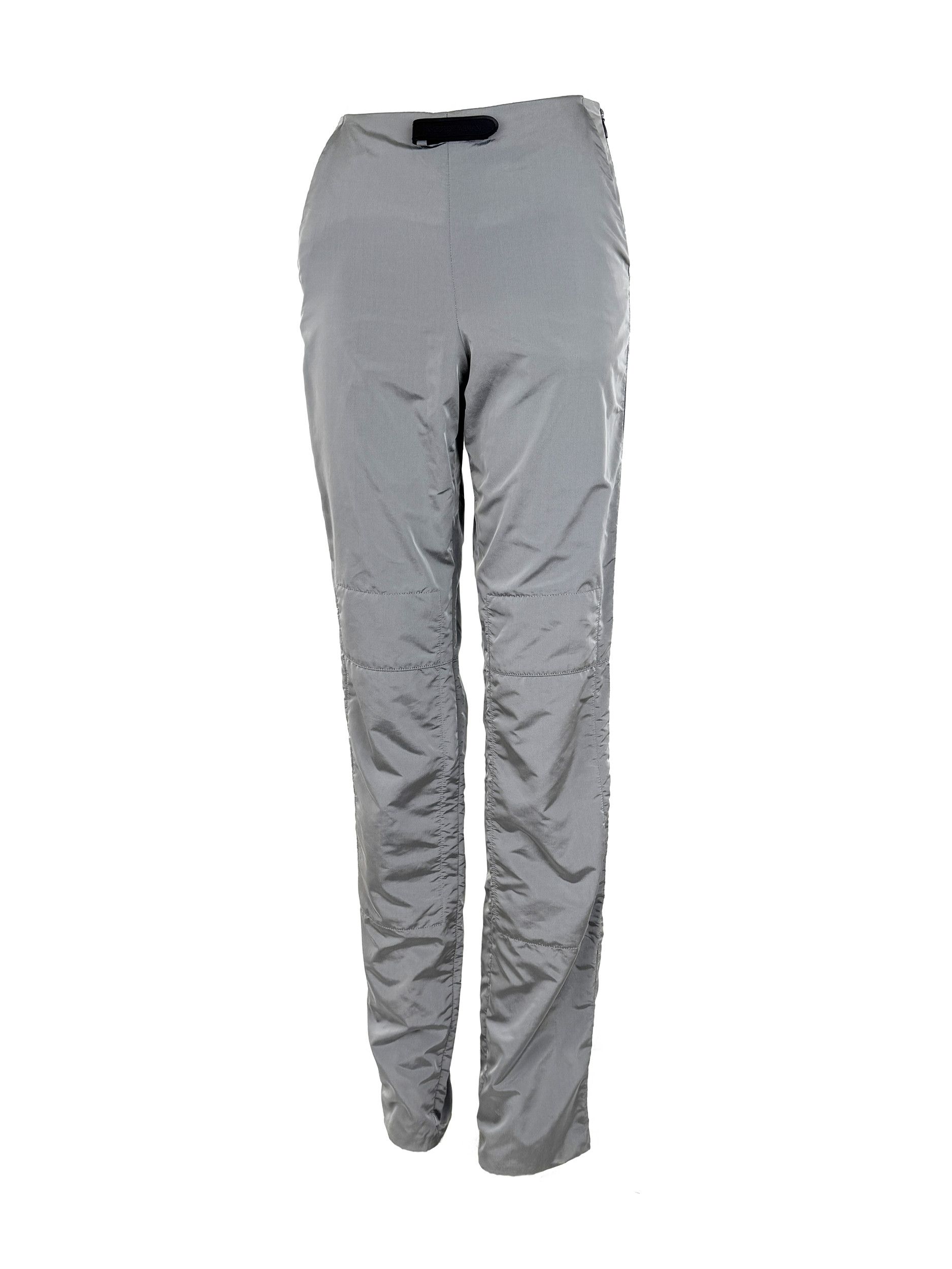 Emporio Armani Emporio Armani F/W 1999 Runway Cargo Nylon Pants Size 38 XS Size 26" / US 2 / IT 38 - 3 Thumbnail