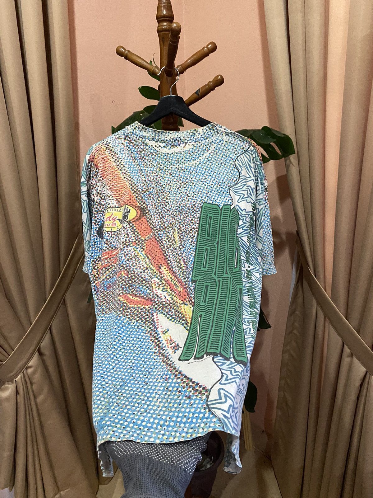 Body Glove VINTAGE 90S BODY GLOVE BIG AIR ALL OVER PRINT SHIRT Size US L / EU 52-54 / 3 - 16 Thumbnail