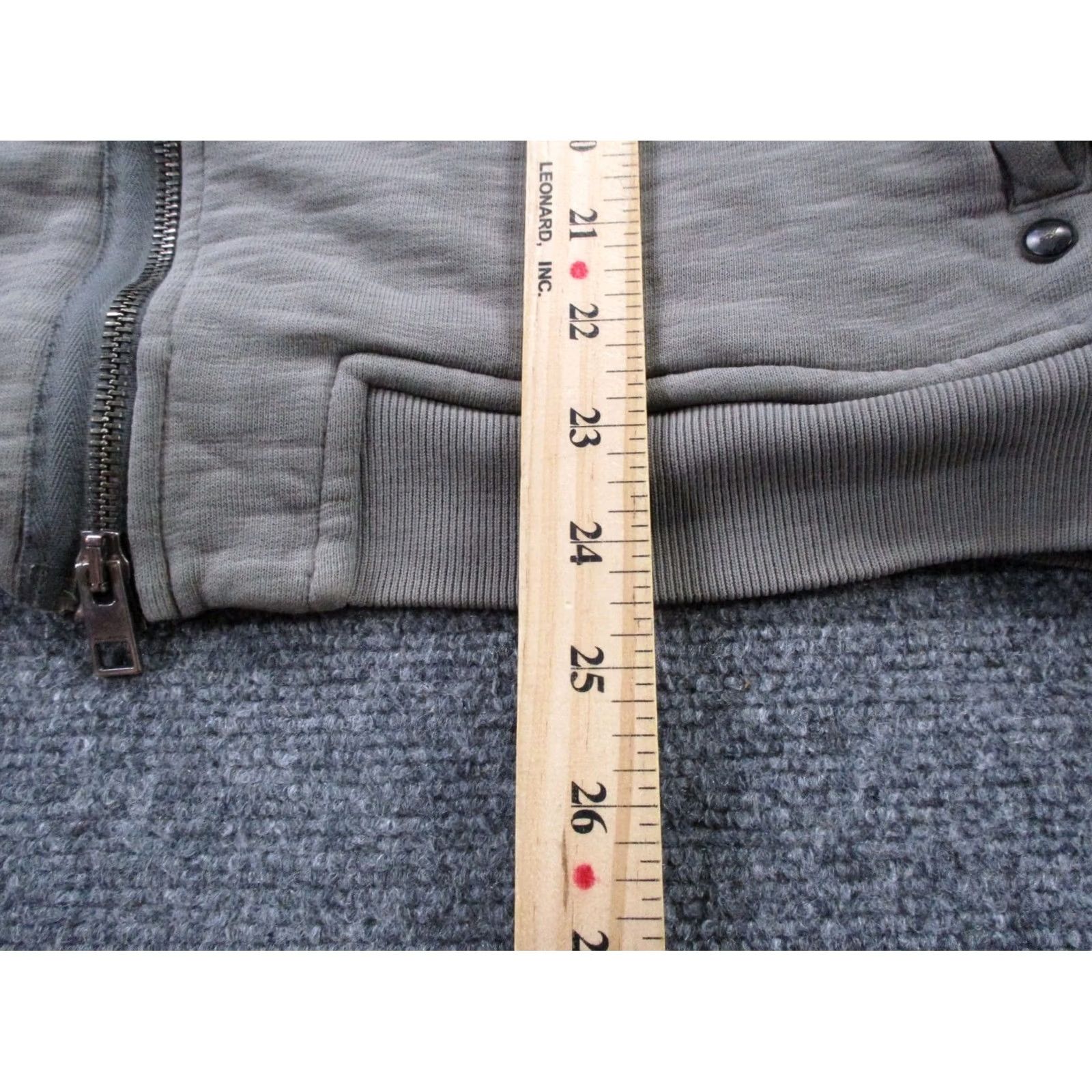 Allsaints AllSaints Jacket Mens S Gray Full Zip Lightweight Windbreaker Casual Outdoor Regular Fit Adult Small Size US S / EU 44-46 / 1 - 4 Thumbnail