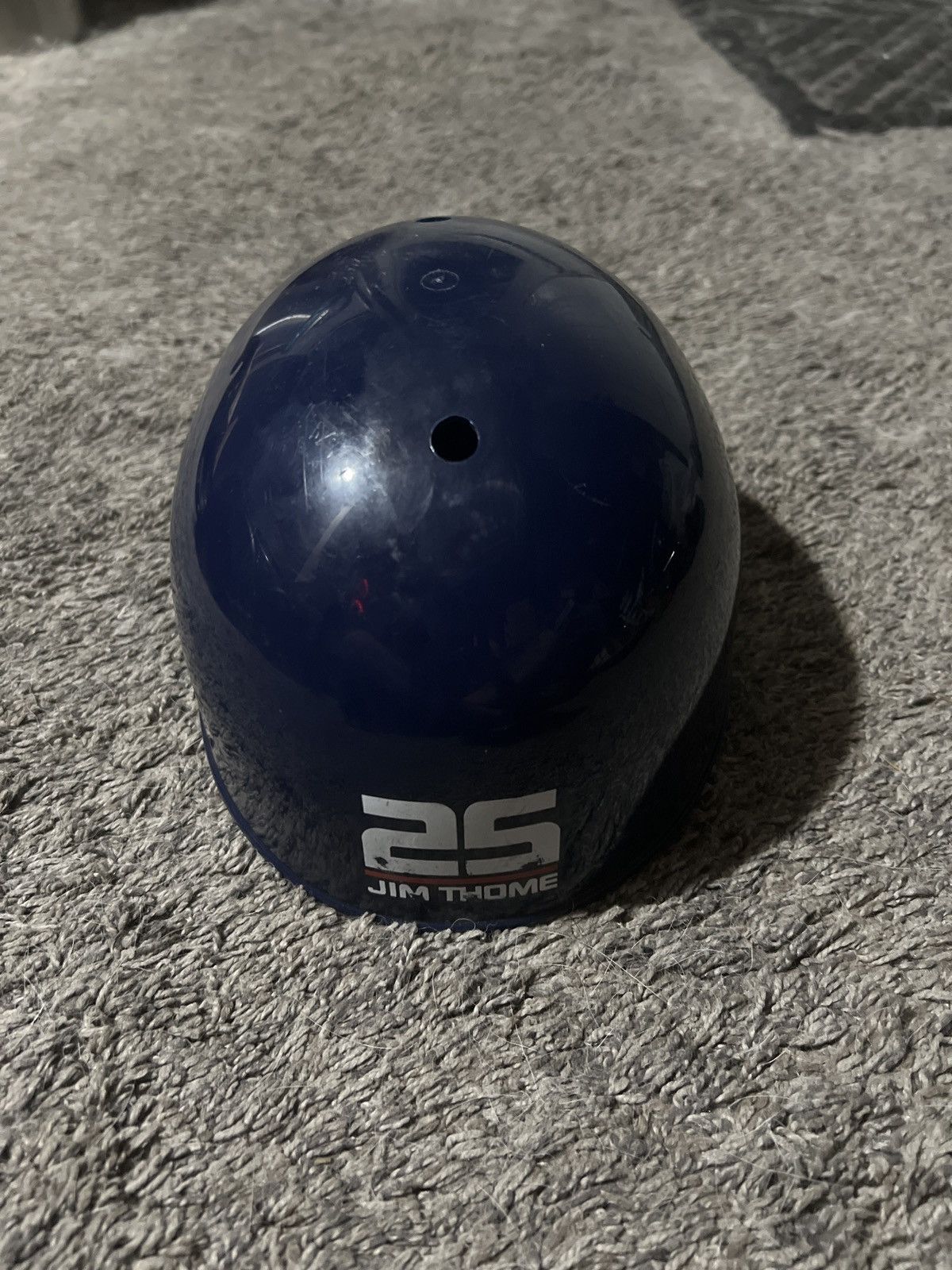 MLB Latch Cleveland Indians Jim Thome Baseball Batting Helmet Size ONE SIZE - 6 Thumbnail