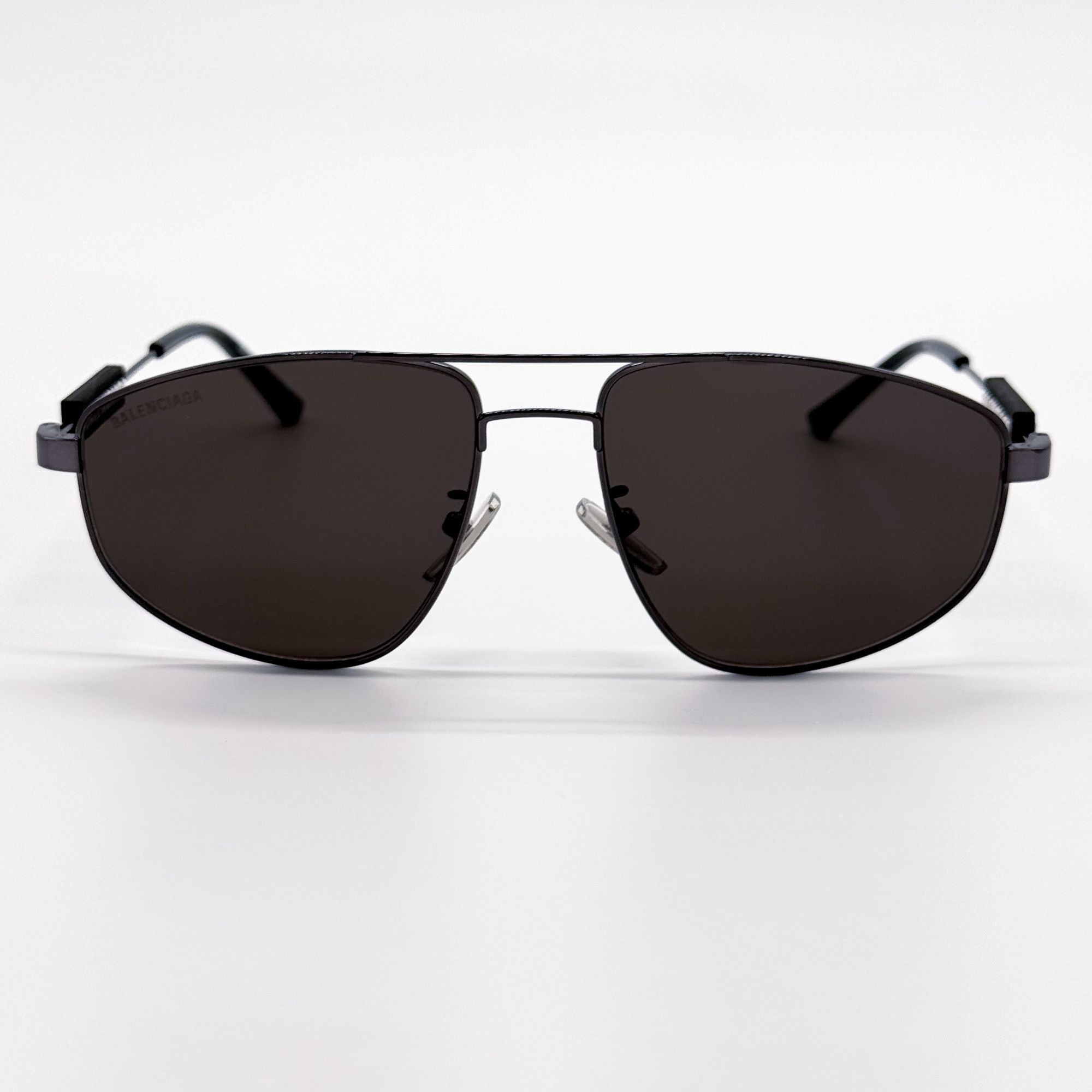 Balenciaga NEW BALENCIAGA BB0115S 001 SUNGLASSES BLACK PILOT UNISEX Size ONE SIZE - 4 Thumbnail