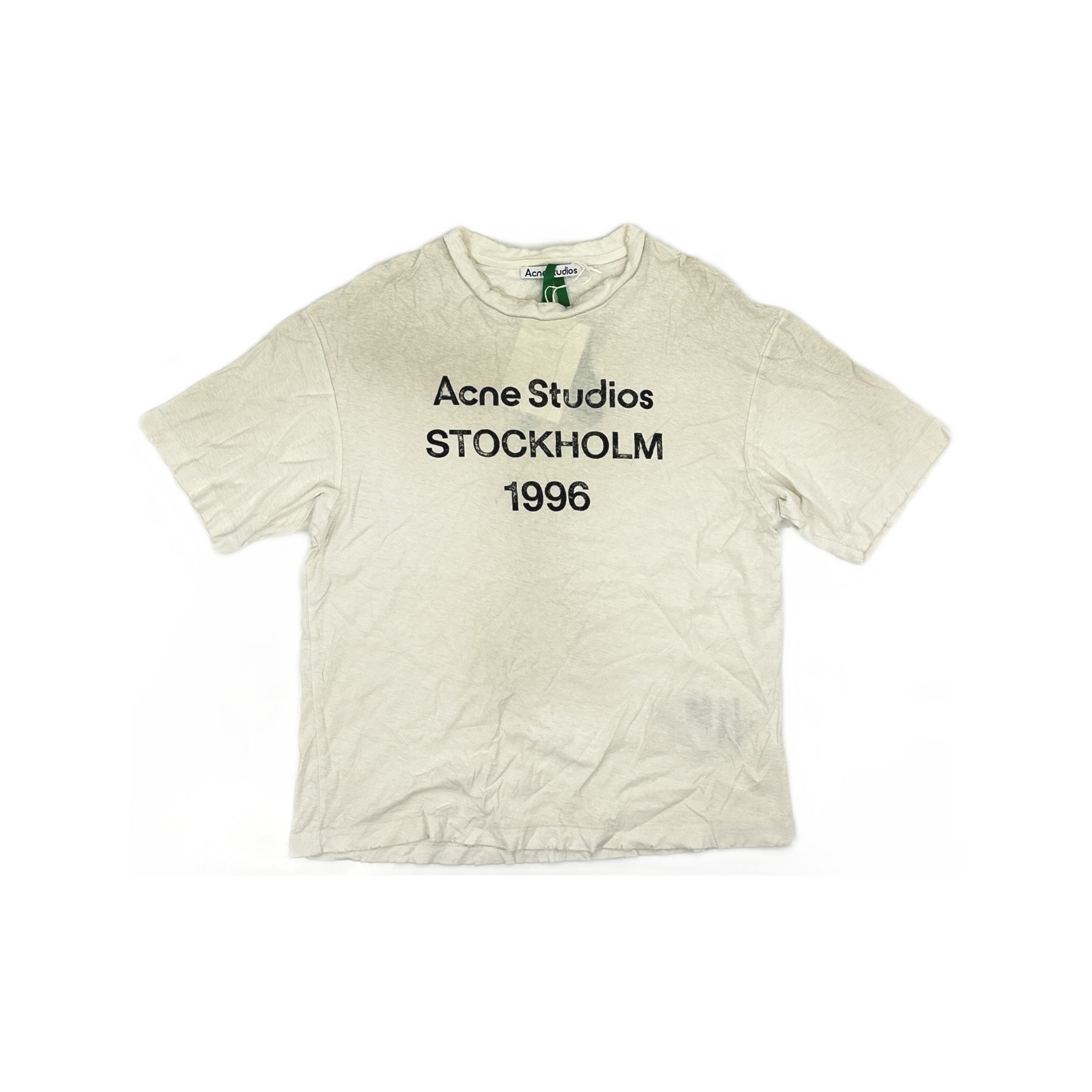 Acne Studios Acne Studios Logo T-Shirt XXS Size US XXS / EU 40 - 1 Thumbnail