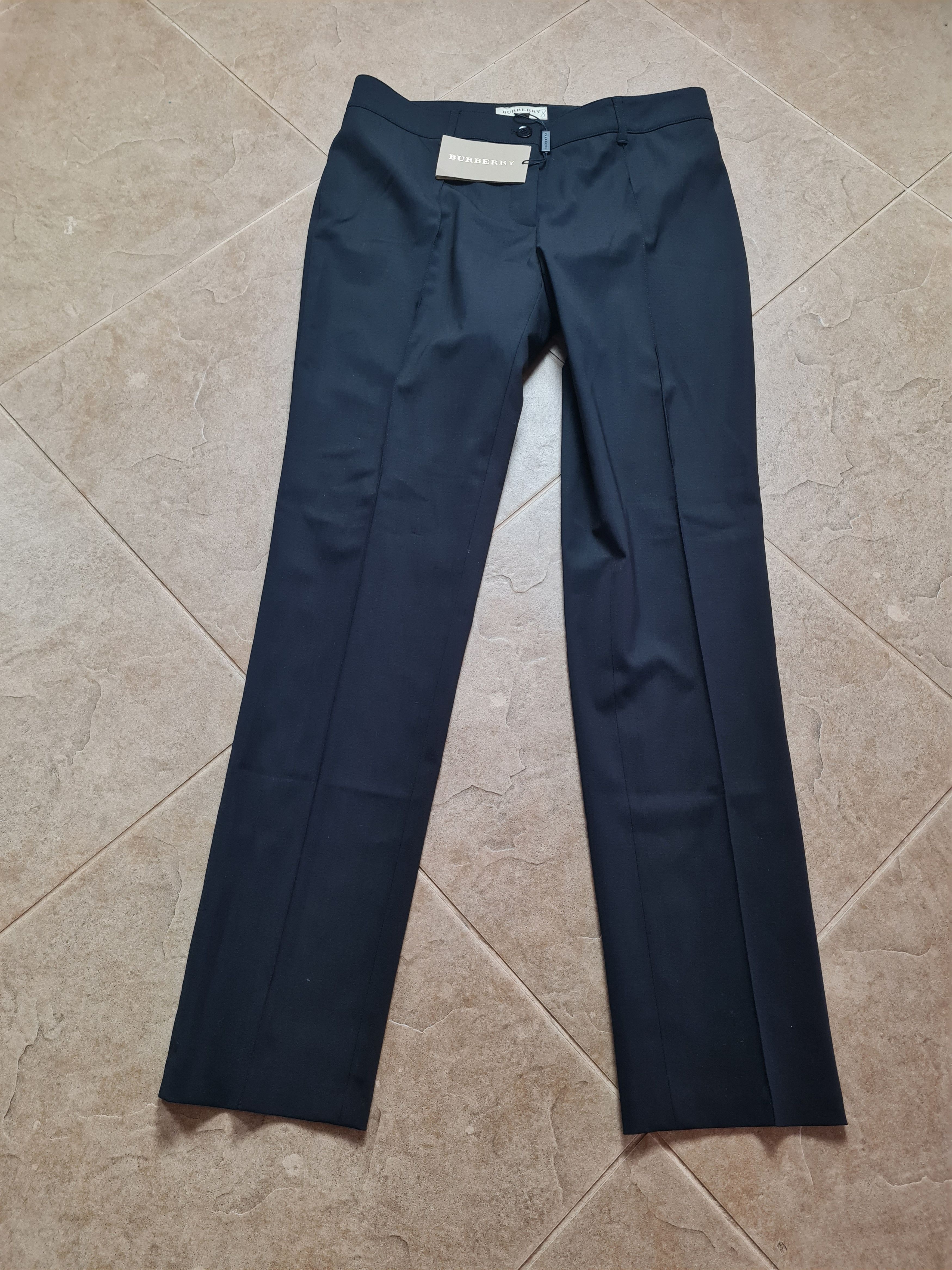 Burberry Vintage Pant Burberry London Wool Black Dress womens Pants Size 32" / US 10 / IT 46 - 13 Thumbnail