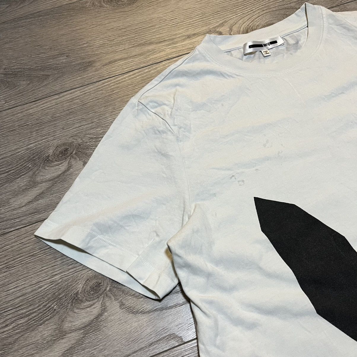Alexander McQueen Alexander Mcqueen MCQ Tee T-shirt Rabbit Size US XL / EU 56 / 4 - 3 Thumbnail