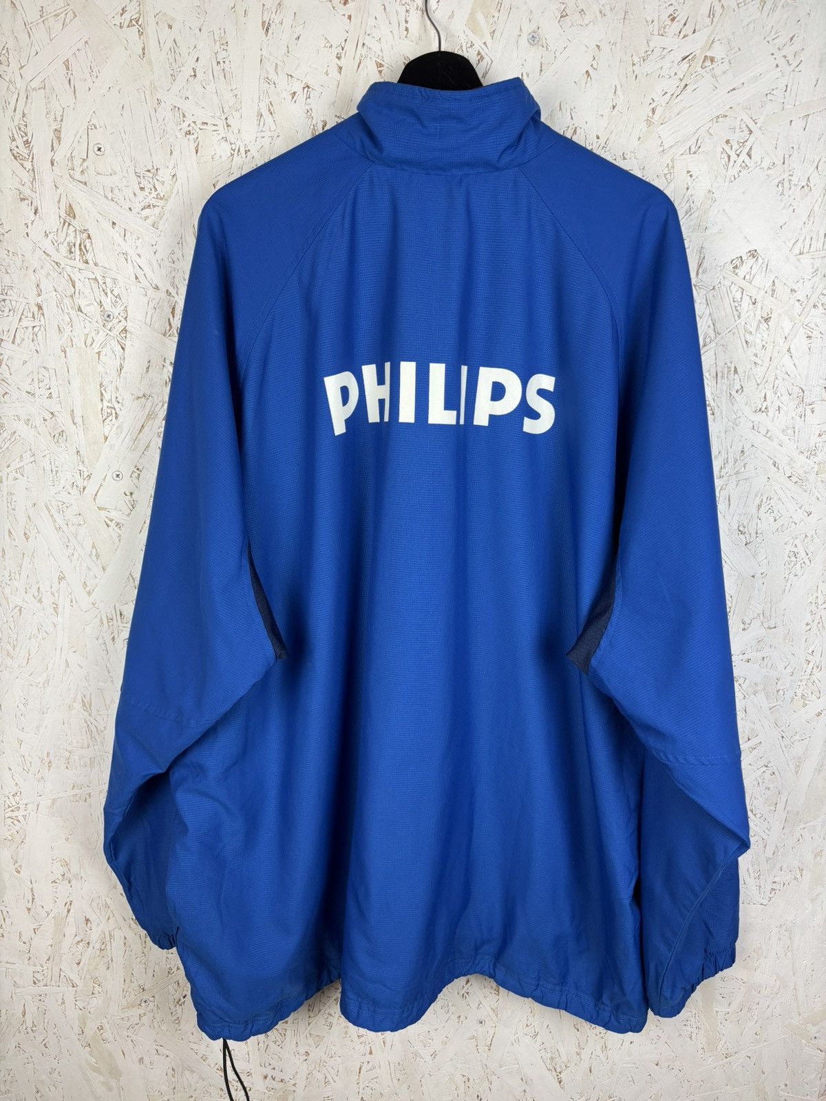 Nike 00s Nike PSV Eindhoven Philips Custom Fanwear Jacket Blue Size US XXL / EU 58 / 5 - 6 Thumbnail