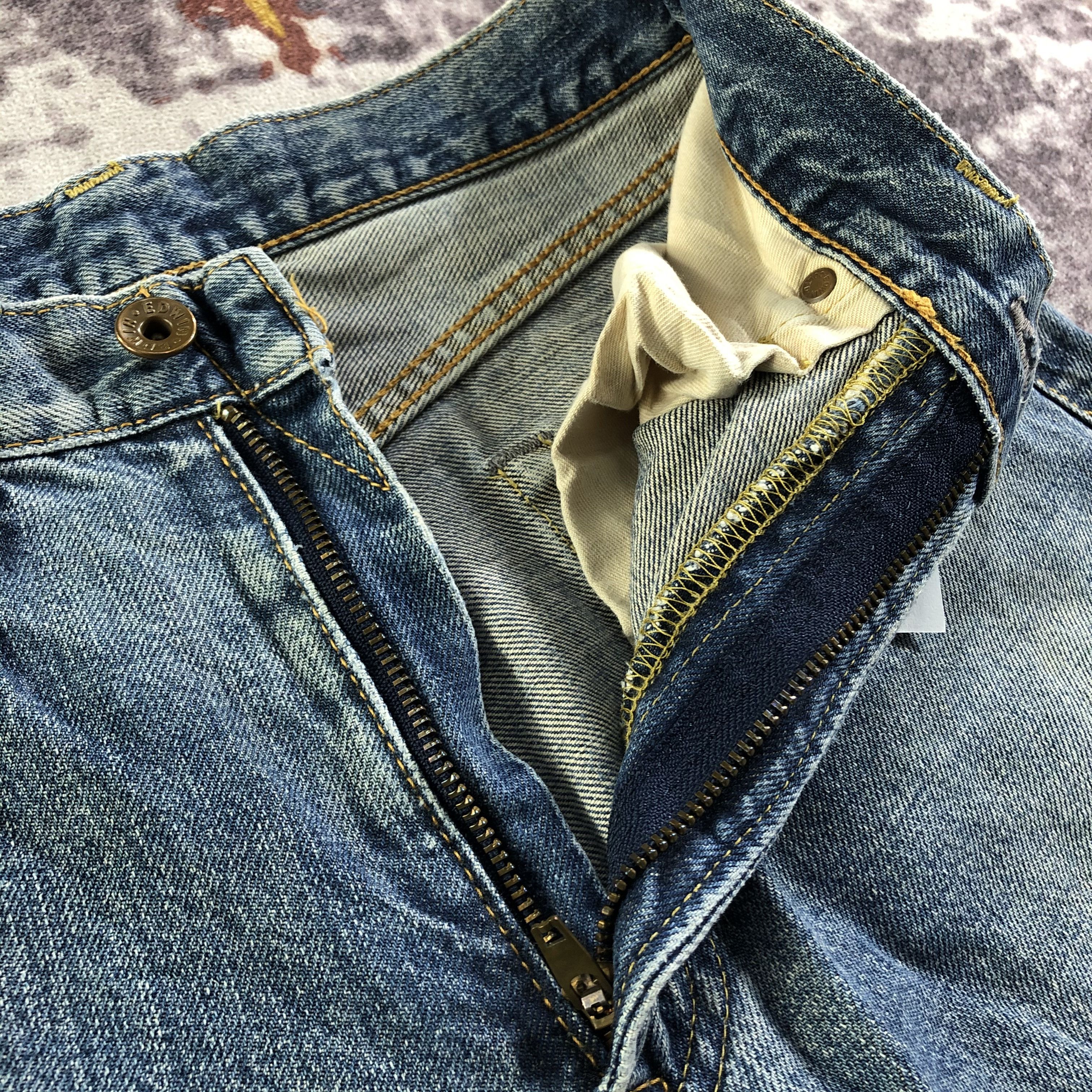 Edwin × Vintage Vintage Redline Edwin 505 Jeans-JM3525 Size 26" / US 2 / IT 38 - 7 Thumbnail