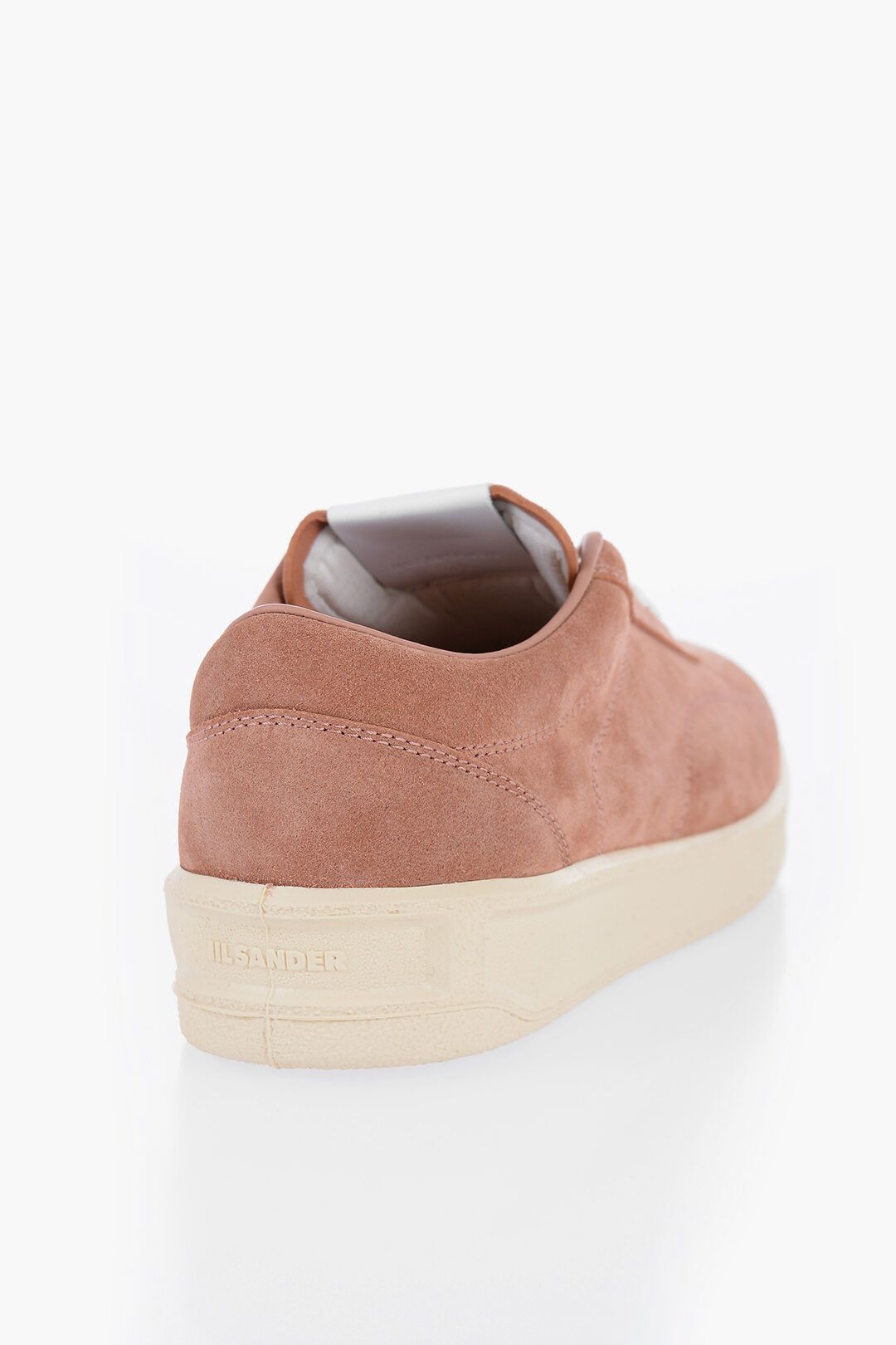 Jil Sander og1mm0625 Suede Low-Top Sneakers in Pink Size US 8 / EU 41 - 3 Thumbnail