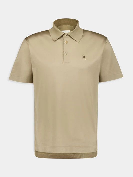 Givenchy o1srvl11e0925 Polo Shirt in Beige Size US XS / EU 42 / 0 - 2 Thumbnail
