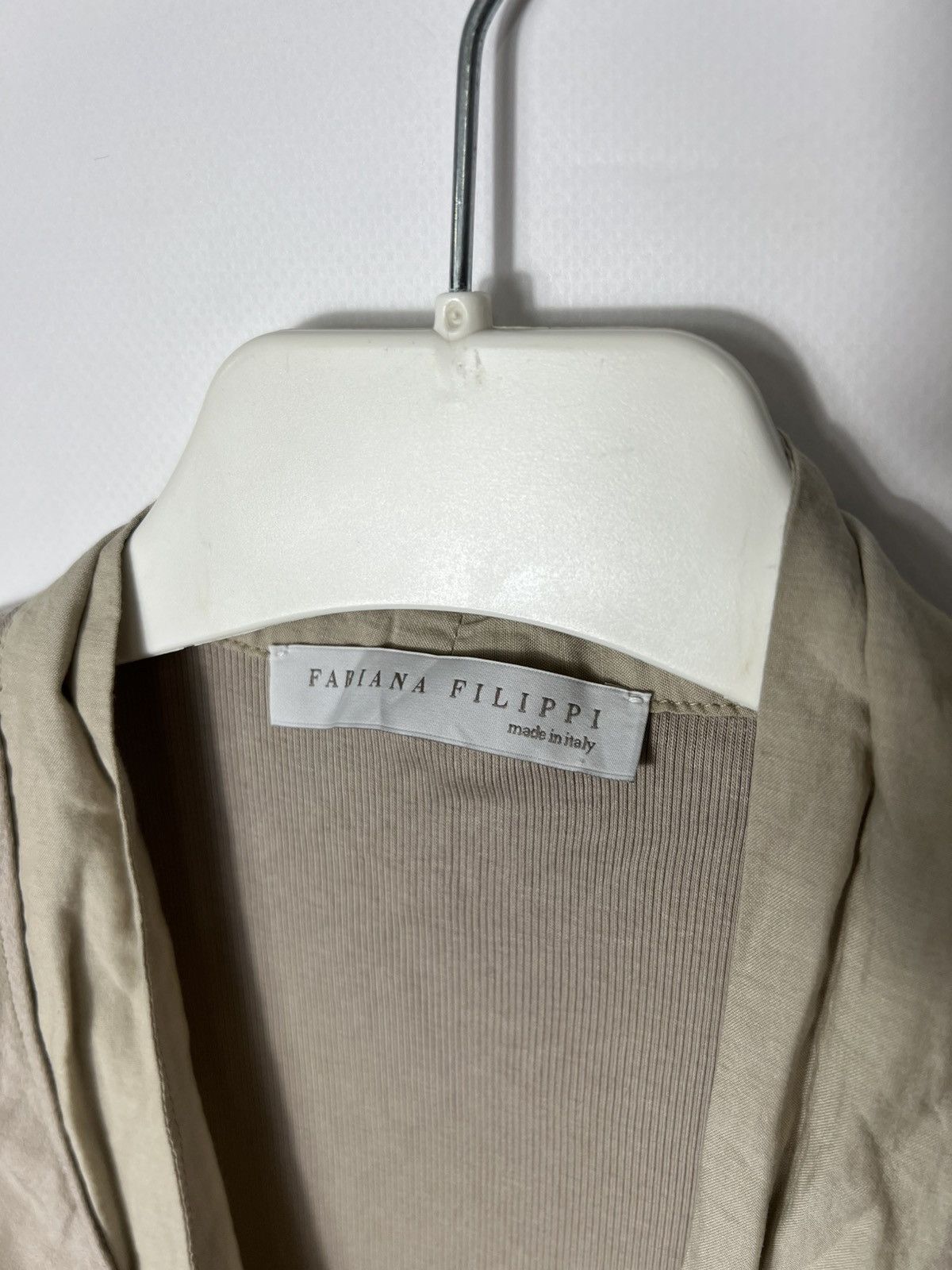 Fabiana Filippi Vintage streetwear luxury Fabiana Filippi Silk Light Vest Size XS / US 0-2 / IT 36-38 - 4 Thumbnail