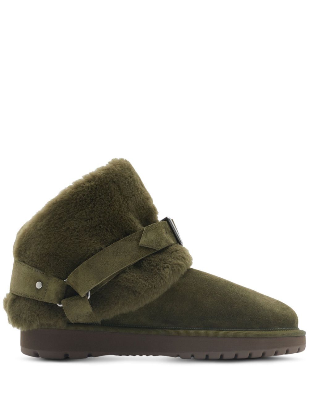 Burberry Chubby Suede and Shearling Boots Size US 6 / IT 36 - 1 Thumbnail