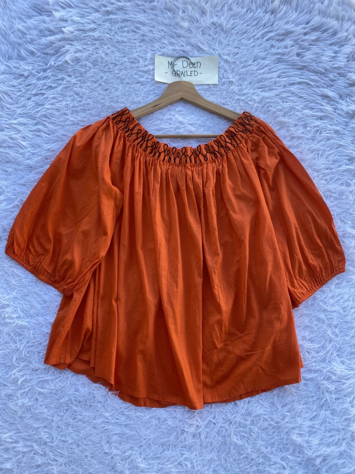 Christian Dior Monsieur Rare Christian Dior Off Shoulder Top Blouse Size M / US 6-8 / IT 42-44 - 18 Thumbnail