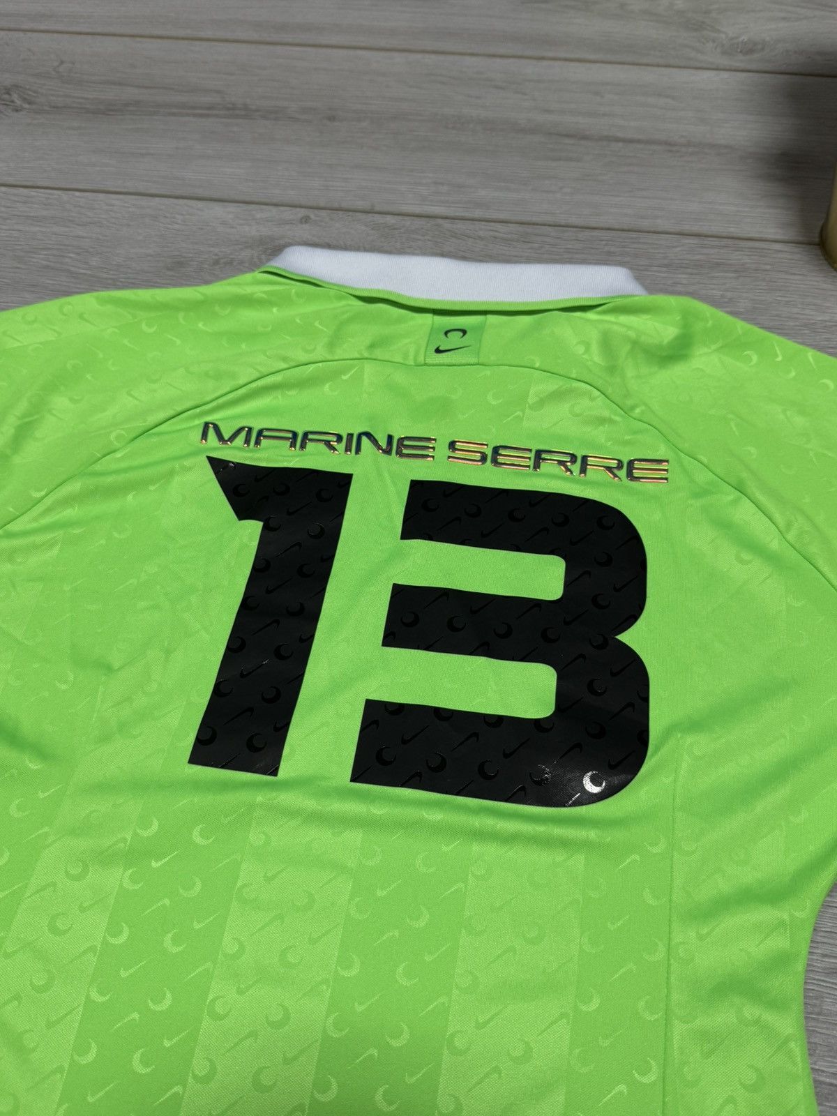 Marine Serre × Nike Nike Marine Sere Mini Jersey Dress Polo Shirt 13 Size S / US 4 / IT 40 - 5 Thumbnail