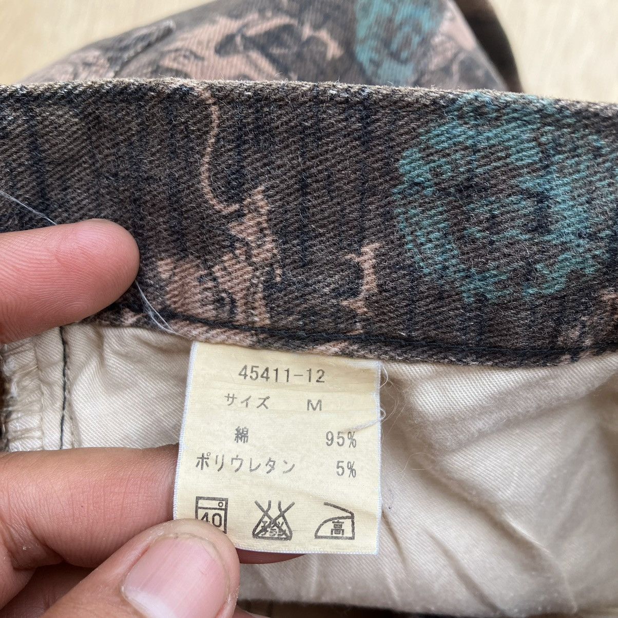 Japanese Brand × Vintage MASH MANIA DRAGON ALL OVER PRINT FLARE Size US 31 - 4 Thumbnail