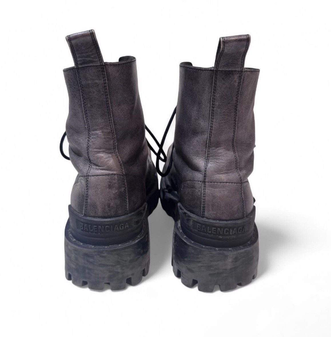 Balenciaga Balenciaga strike boots leather Size US 8 / EU 41 - 2 Thumbnail