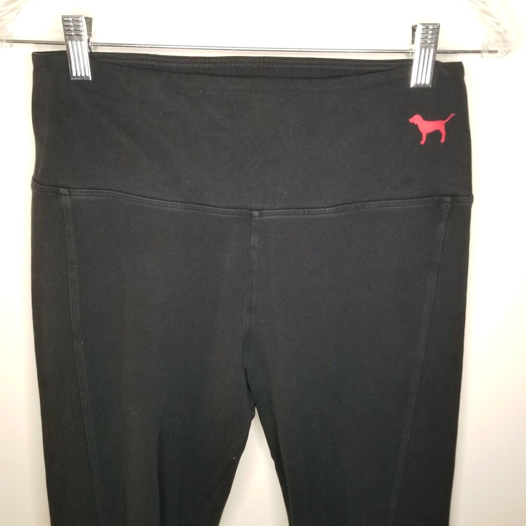 Victoria's Secret VICTORIAS SECRET Pink Yoga Pants Womens Large Size 36" / US 14 / IT 50 - 2 Thumbnail