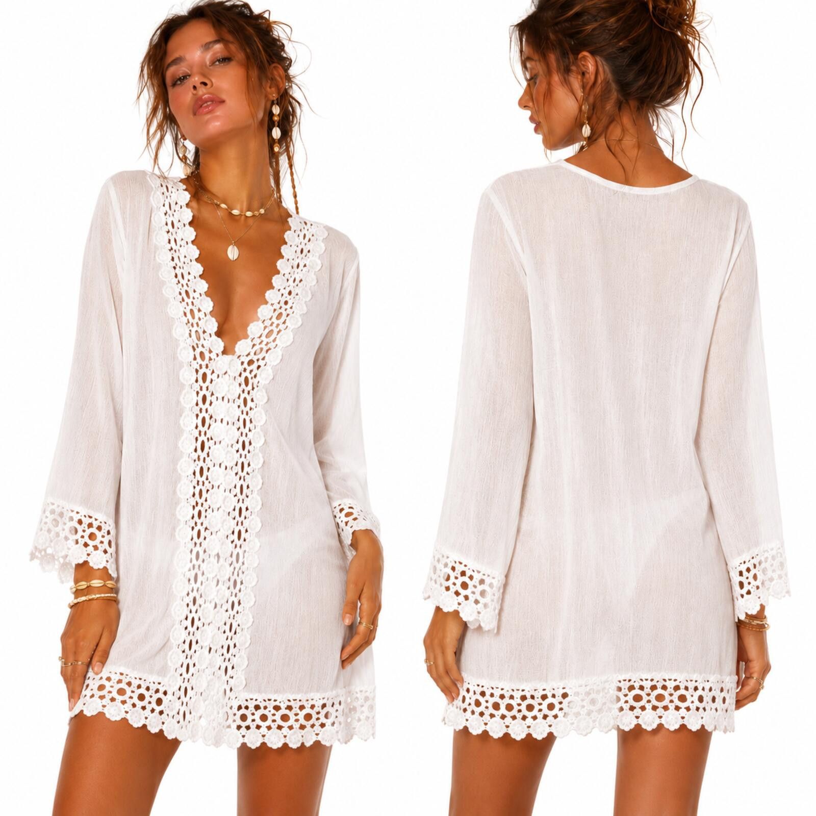 Other Fairy Boho Crochet Beach Cover-up. InGear Size Small. Size S / US 4 / IT 40 - 1 Thumbnail