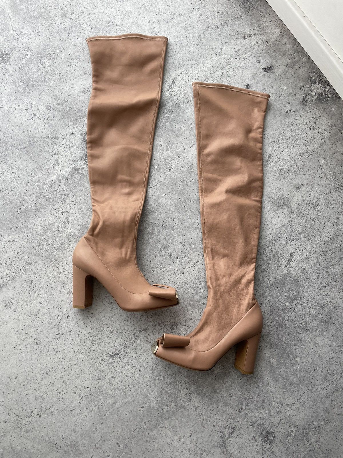 Valentino Garavani Thigh High Heels Over The Knee boots